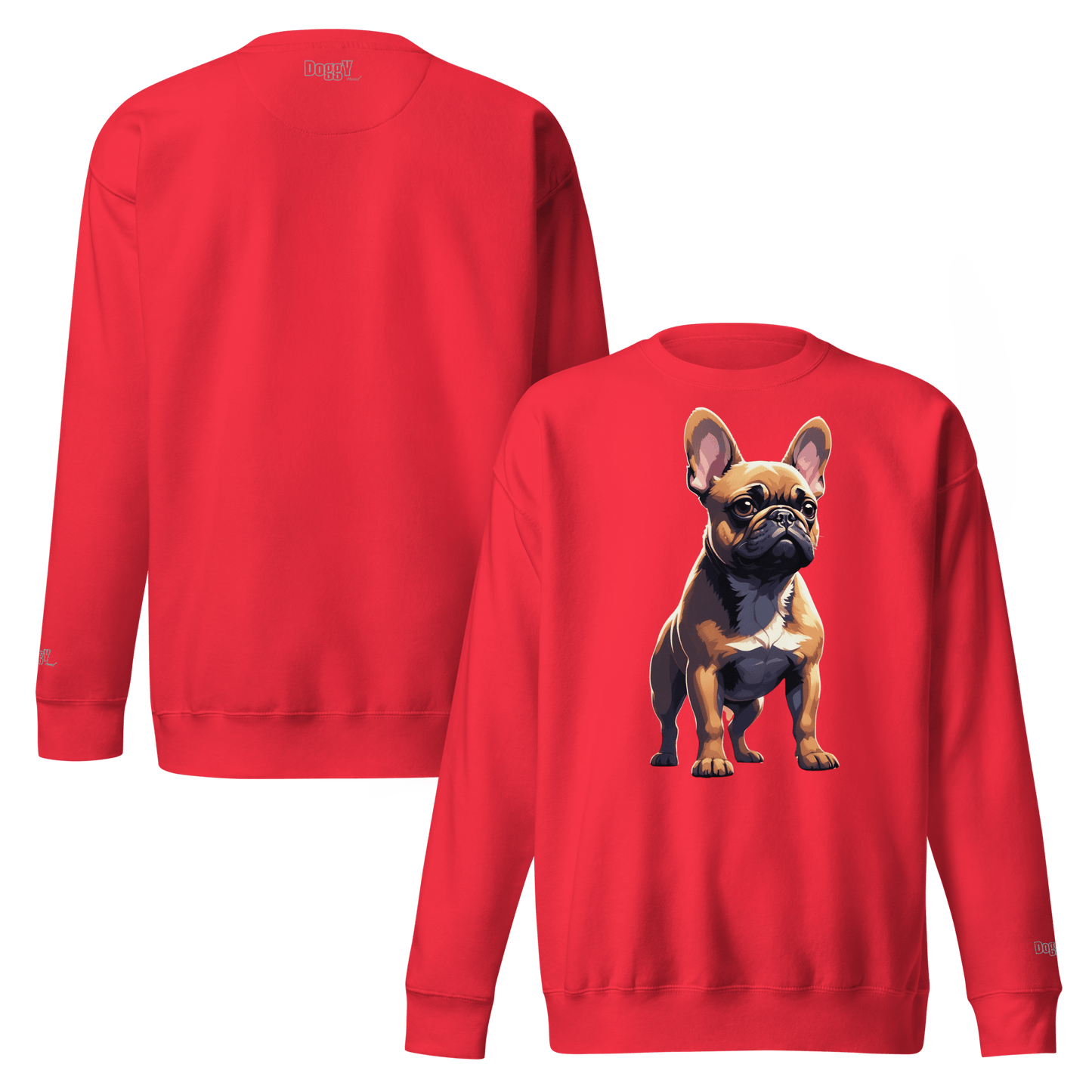 Sweatshirt premium unisexe classique - Collection Bouledogue Français - Doggy Trend