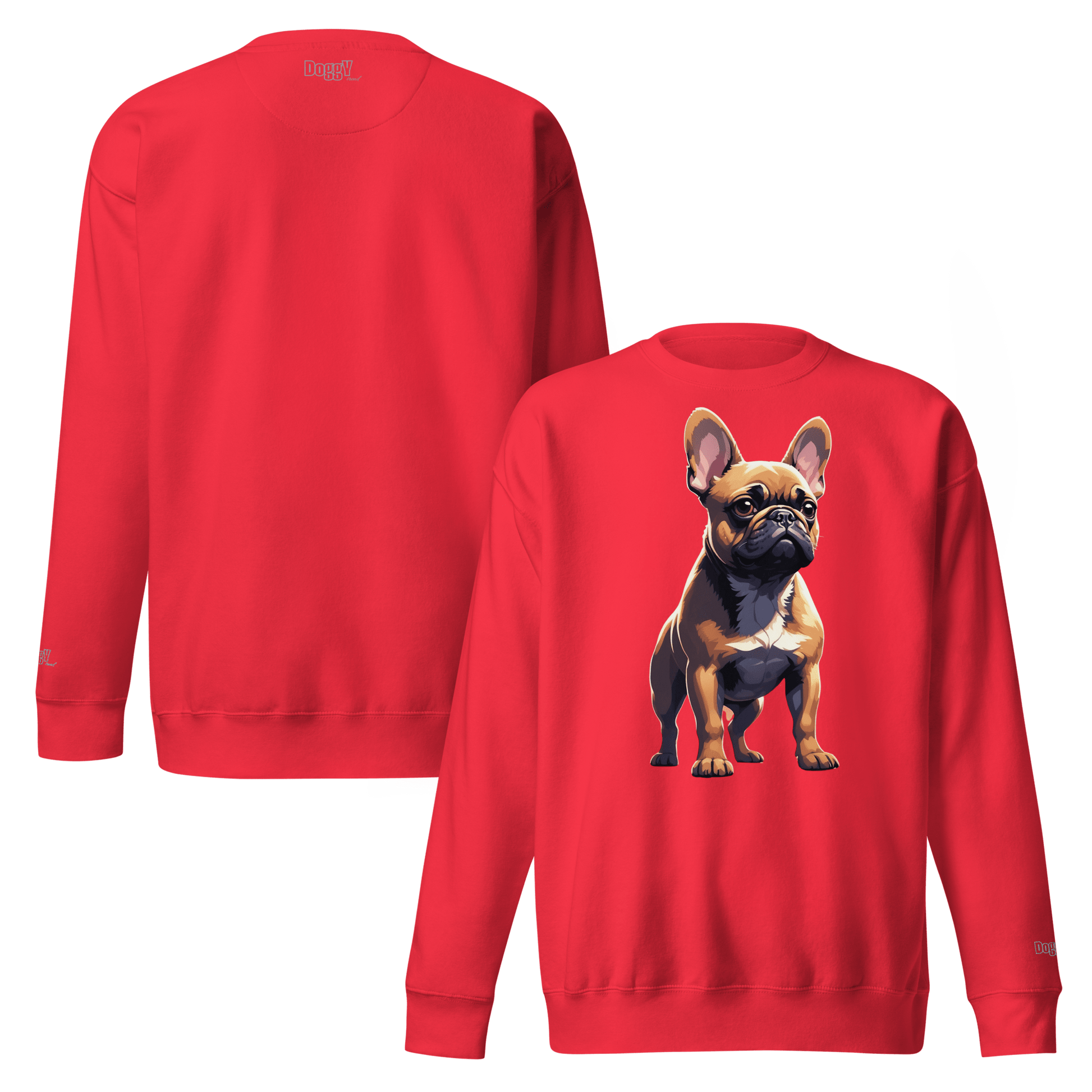 Sweatshirt premium unisexe classique - Collection Bouledogue Français - Doggy Trend