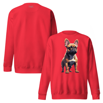 Sweatshirt premium unisexe classique - Collection Bouledogue Français - Doggy Trend