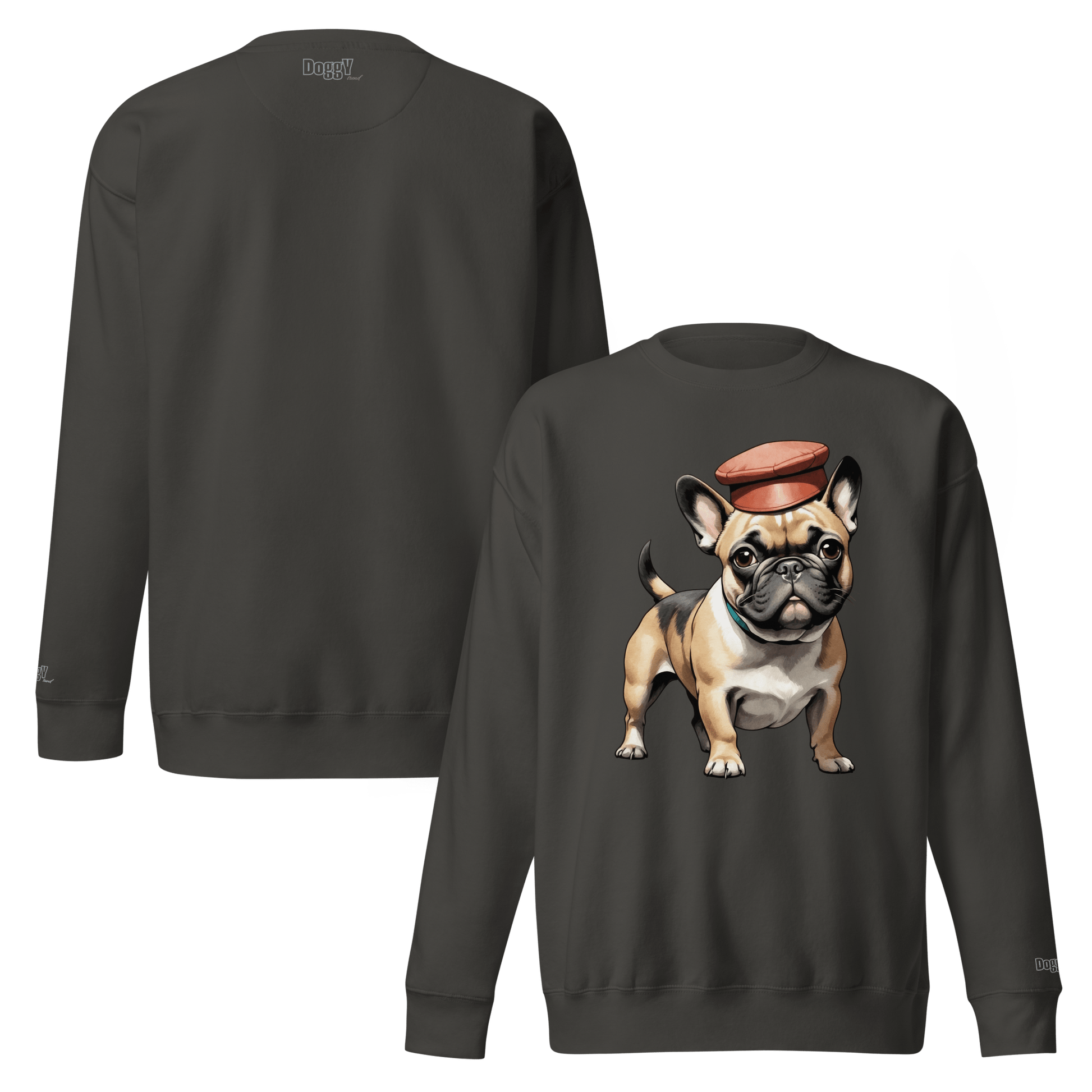 Sweatshirt premium unisexe classique - Collection Bouledogue Français - Doggy Trend