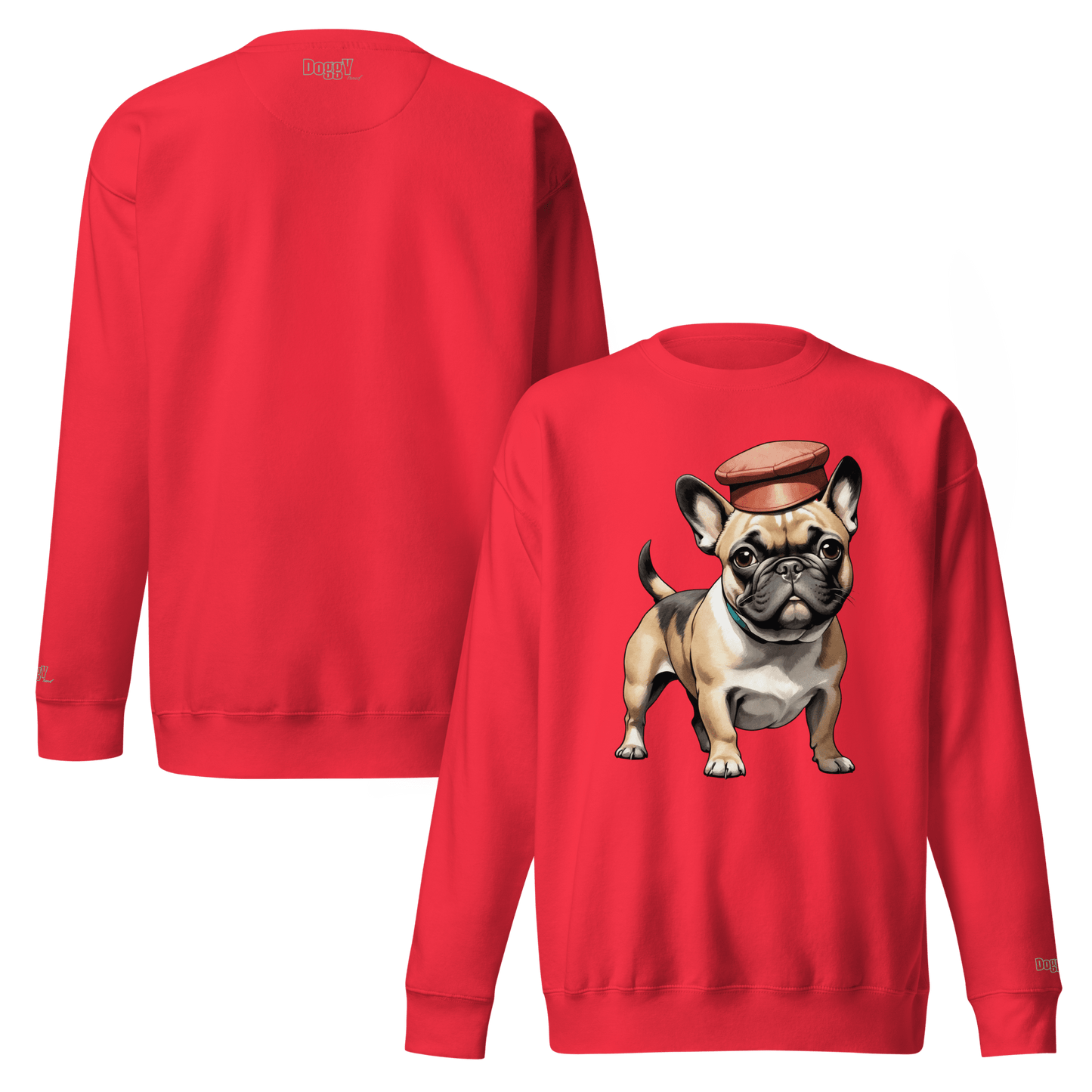 Sweatshirt premium unisexe classique - Collection Bouledogue Français - Doggy Trend