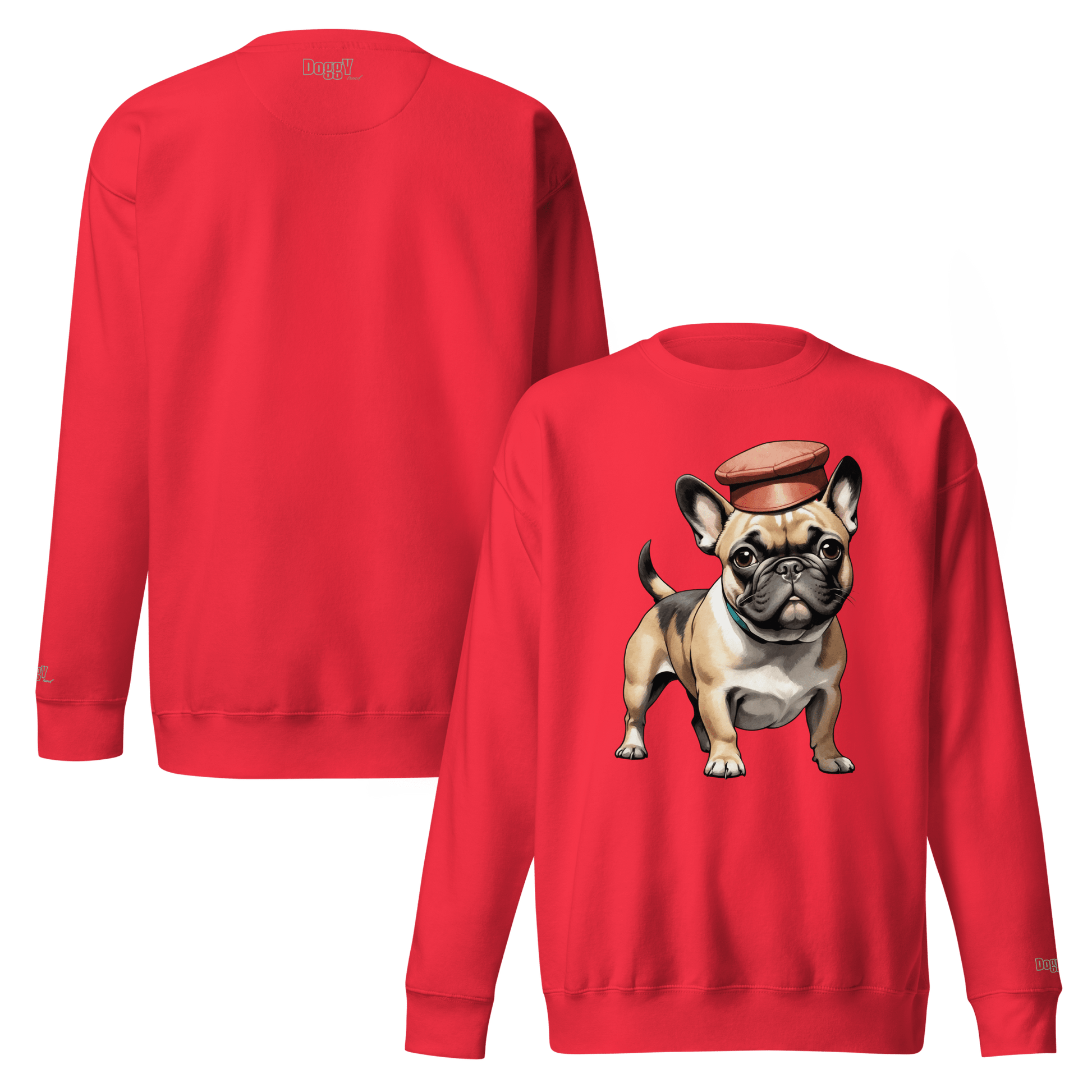 Sweatshirt premium unisexe classique - Collection Bouledogue Français - Doggy Trend