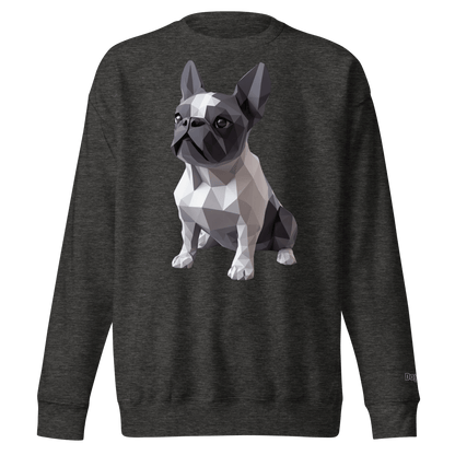 Sweatshirt premium unisexe classique - Collection Bouledogue Français - Doggy Trend