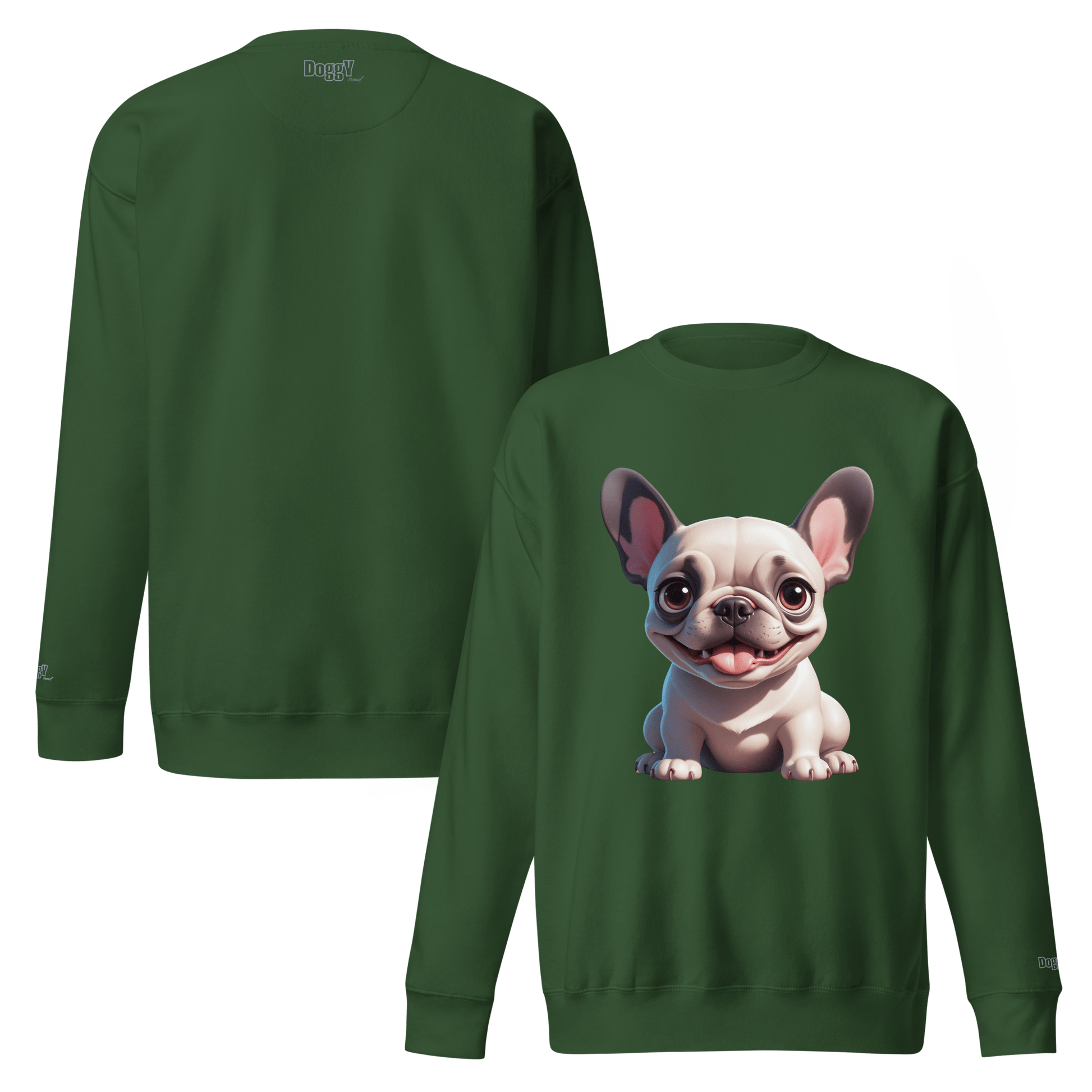 Sweatshirt premium unisexe classique - Collection Bouledogue Français - Doggy Trend