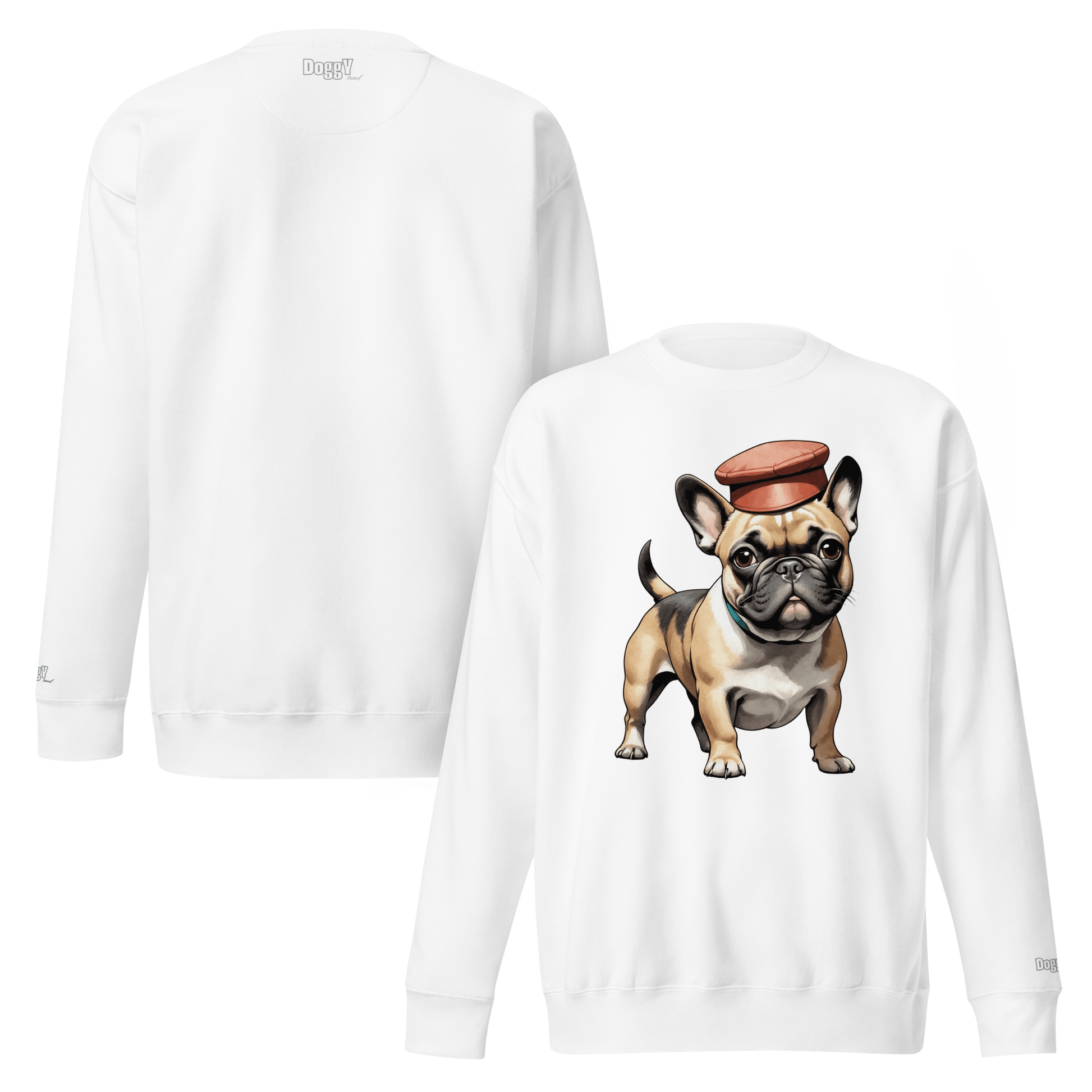 Sweatshirt premium unisexe classique - Collection Bouledogue Français - Doggy Trend