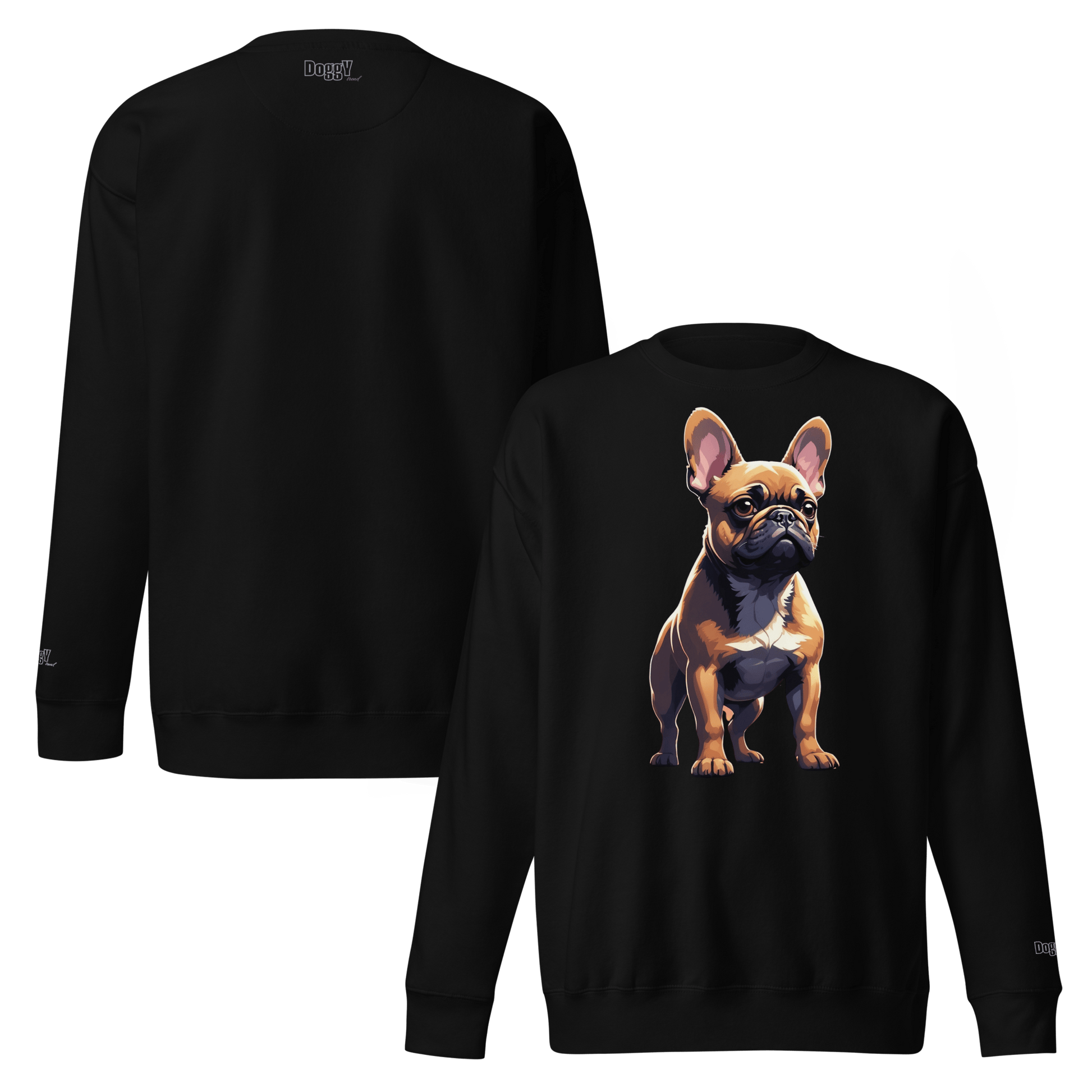 Sweatshirt premium unisexe classique - Collection Bouledogue Français - Doggy Trend