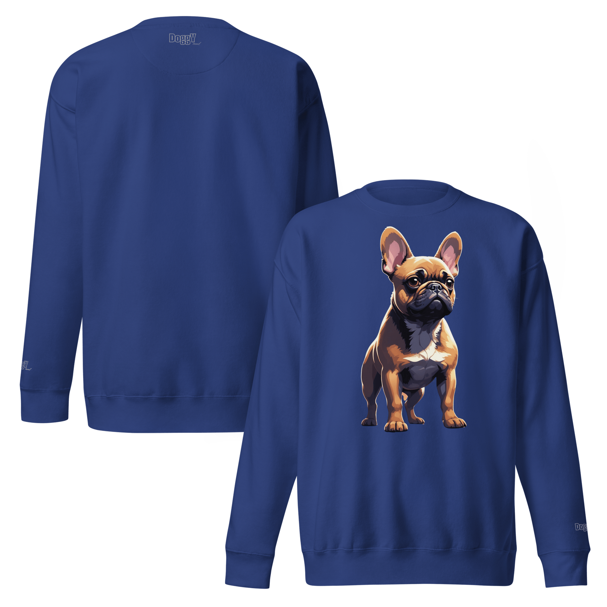 Sweatshirt premium unisexe classique - Collection Bouledogue Français - Doggy Trend