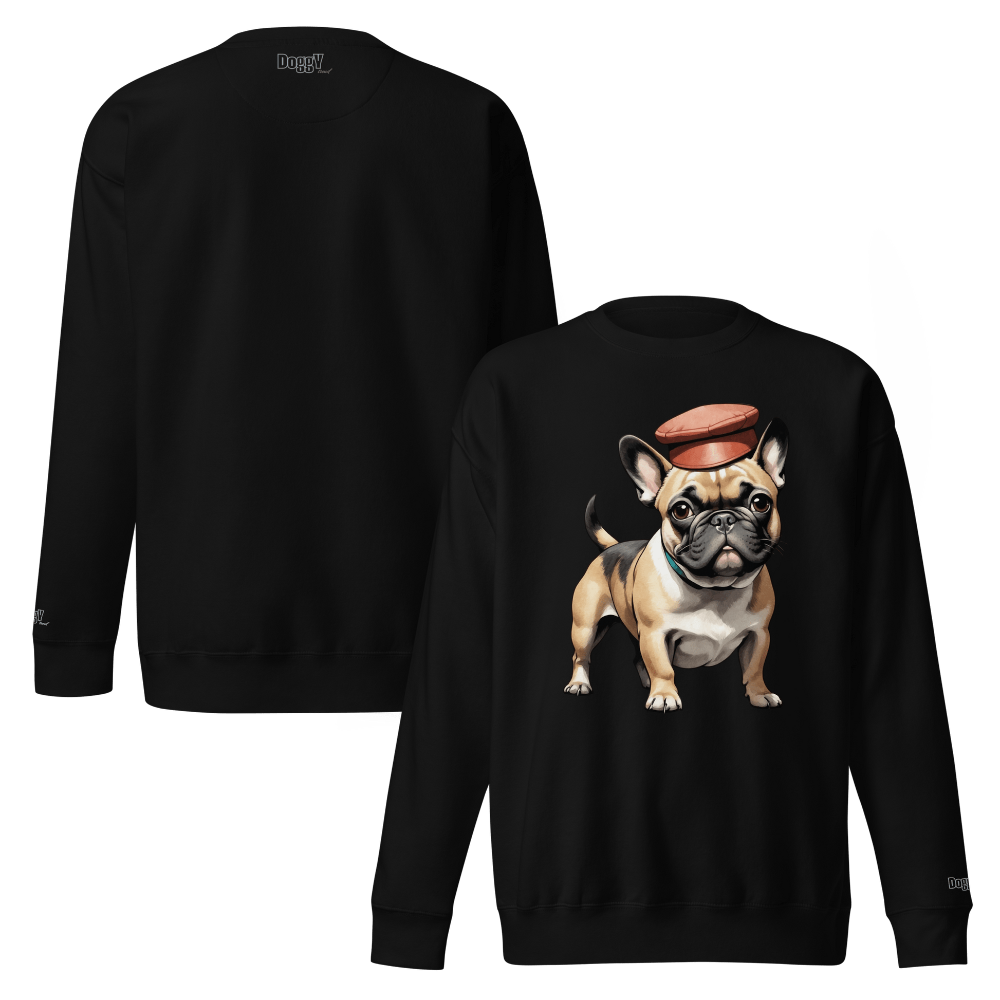 Sweatshirt premium unisexe classique - Collection Bouledogue Français - Doggy Trend