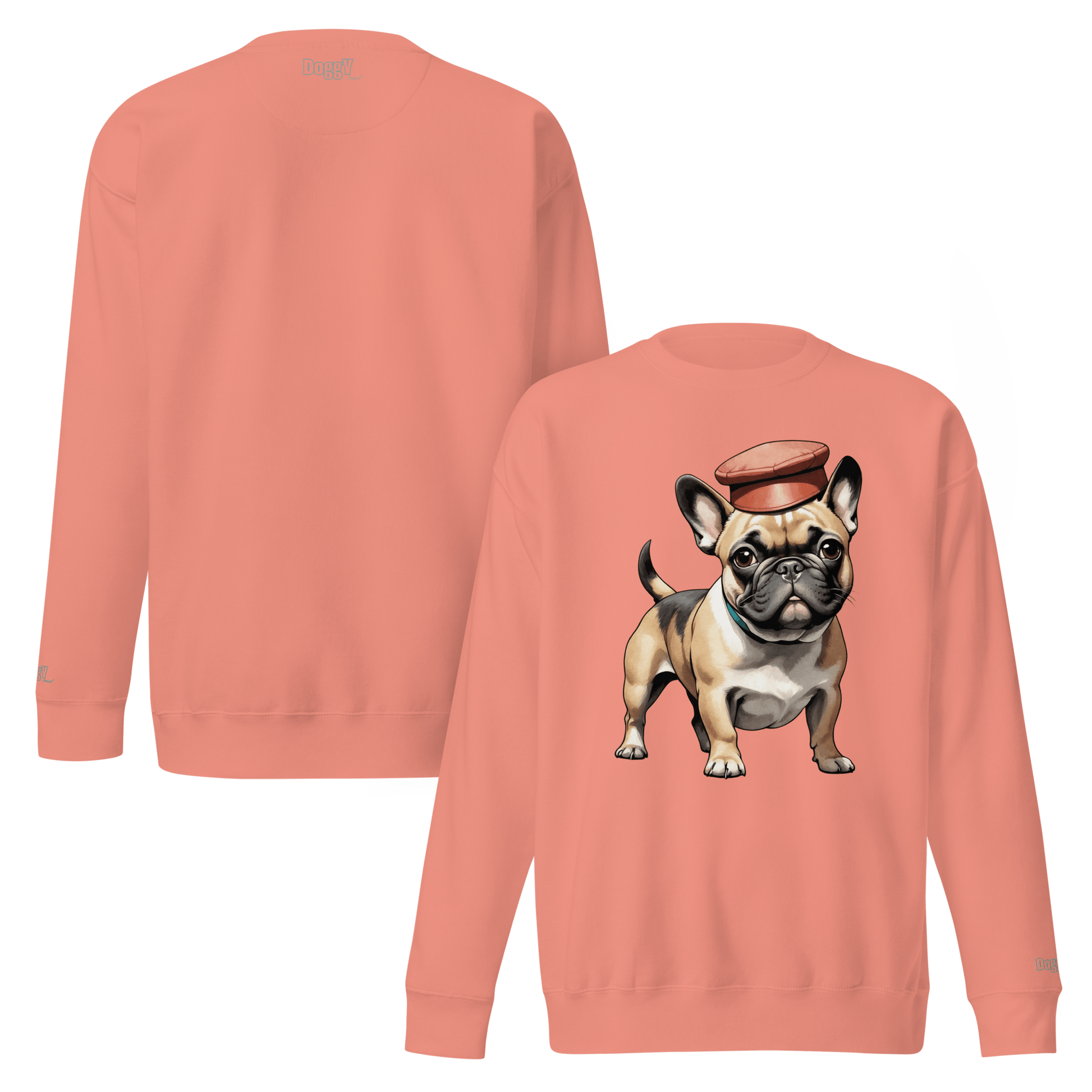 Sweatshirt premium unisexe classique - Collection Bouledogue Français - Doggy Trend