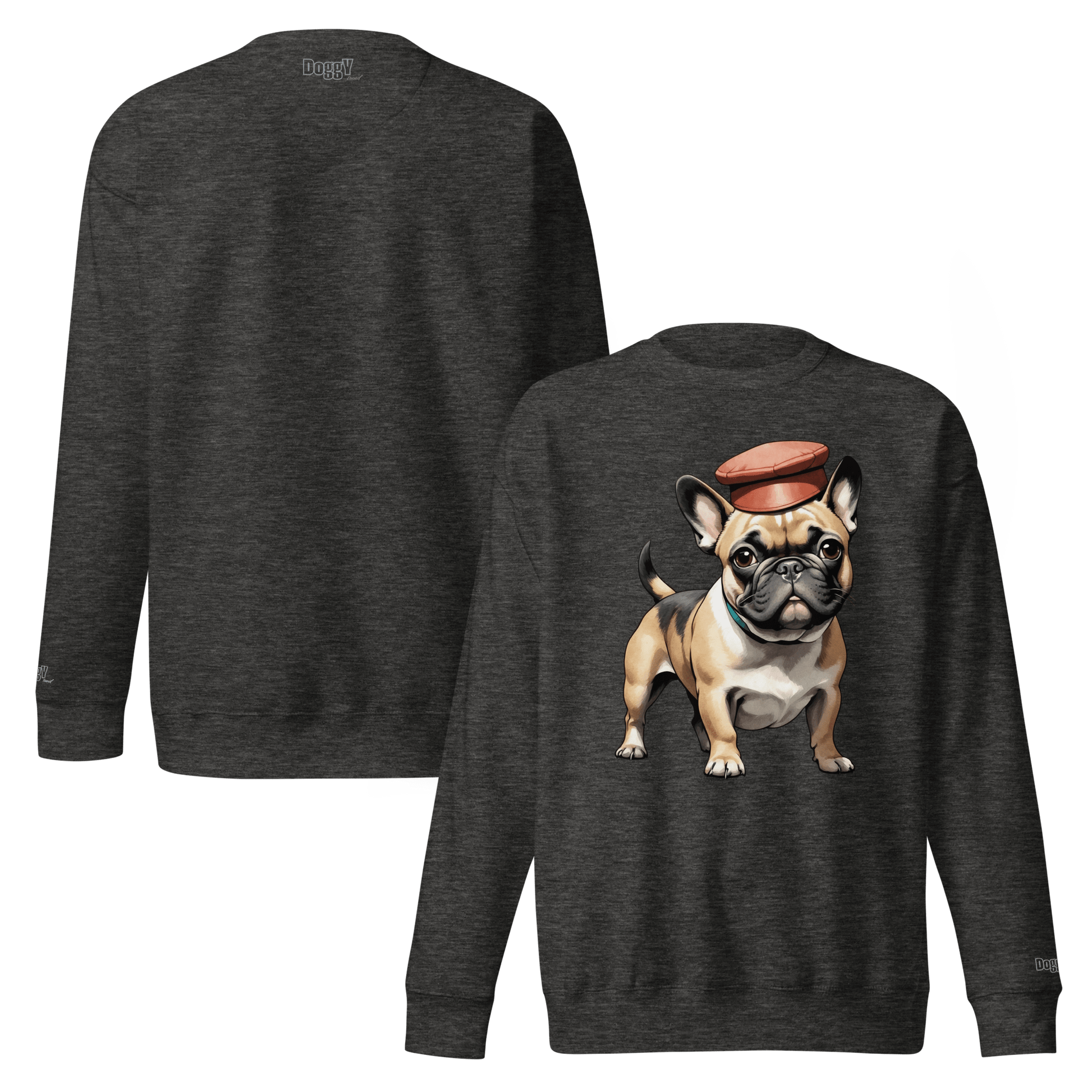 Sweatshirt premium unisexe classique - Collection Bouledogue Français - Doggy Trend