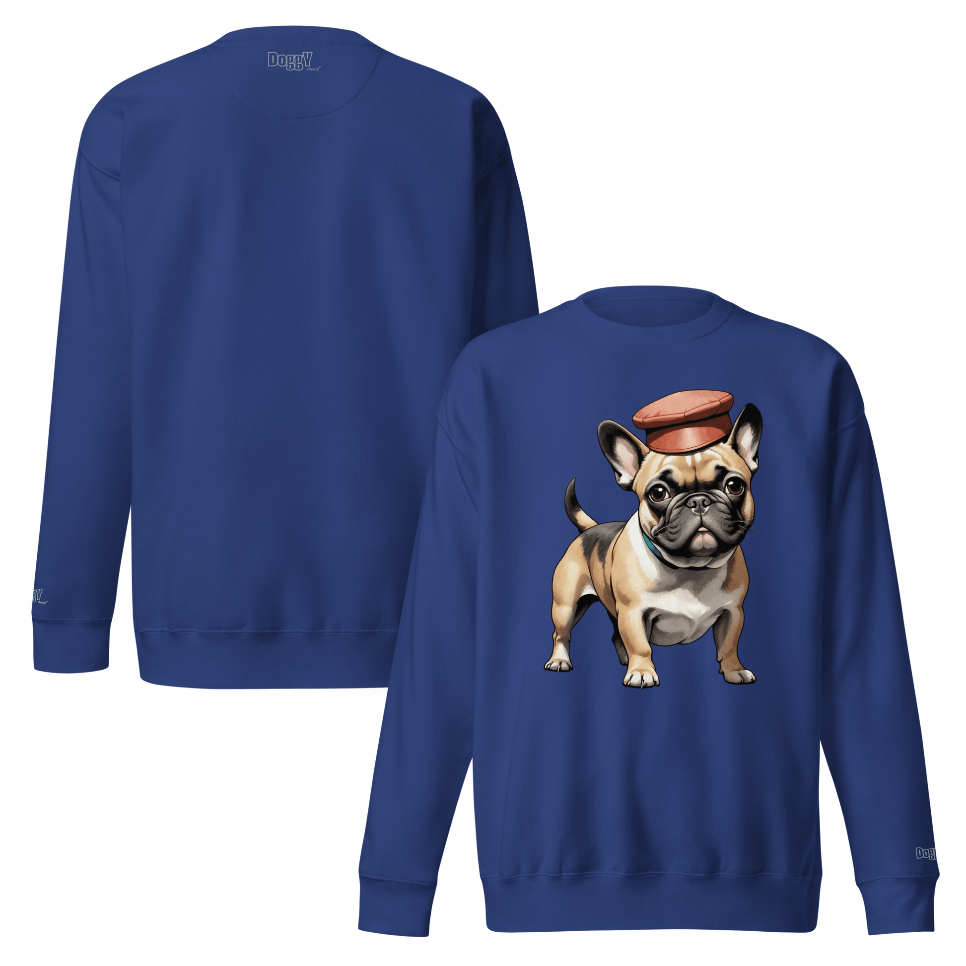 Sweatshirt premium unisexe classique - Collection Bouledogue Français - Doggy Trend