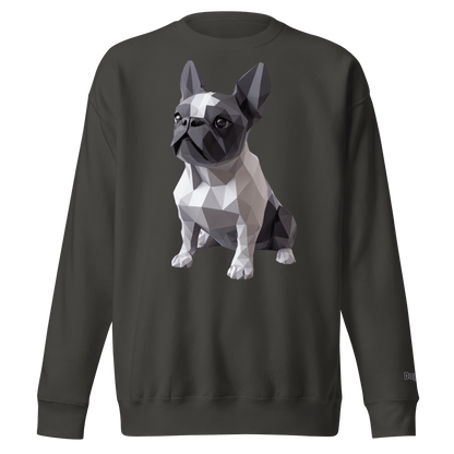 Sweatshirt premium unisexe classique - Collection Bouledogue Français - Doggy Trend