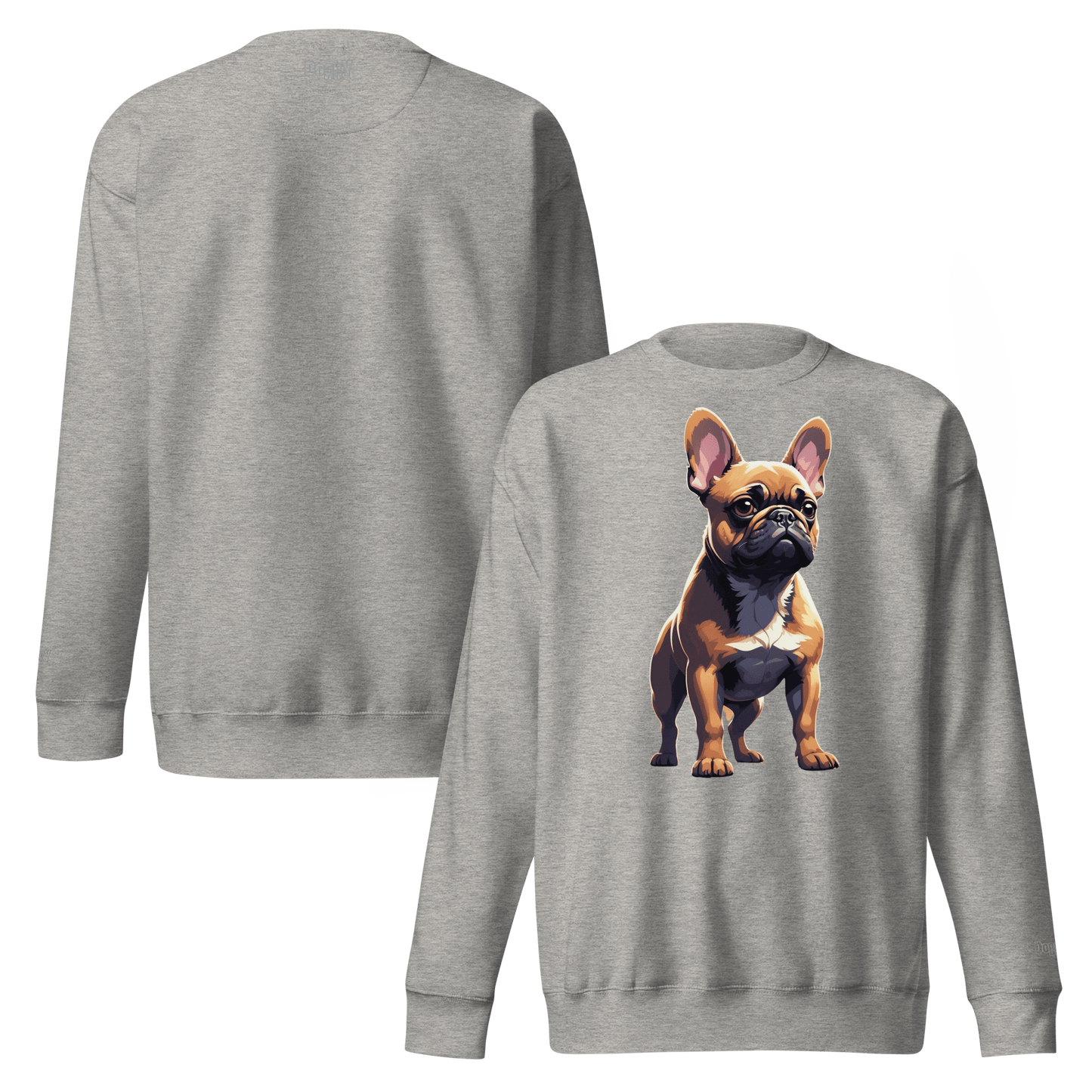 Sweatshirt premium unisexe classique - Collection Bouledogue Français - Doggy Trend