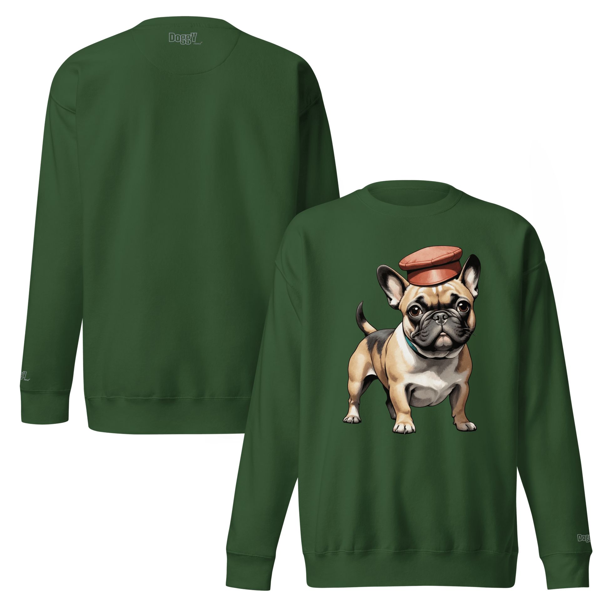 Sweatshirt premium unisexe classique - Collection Bouledogue Français - Doggy Trend