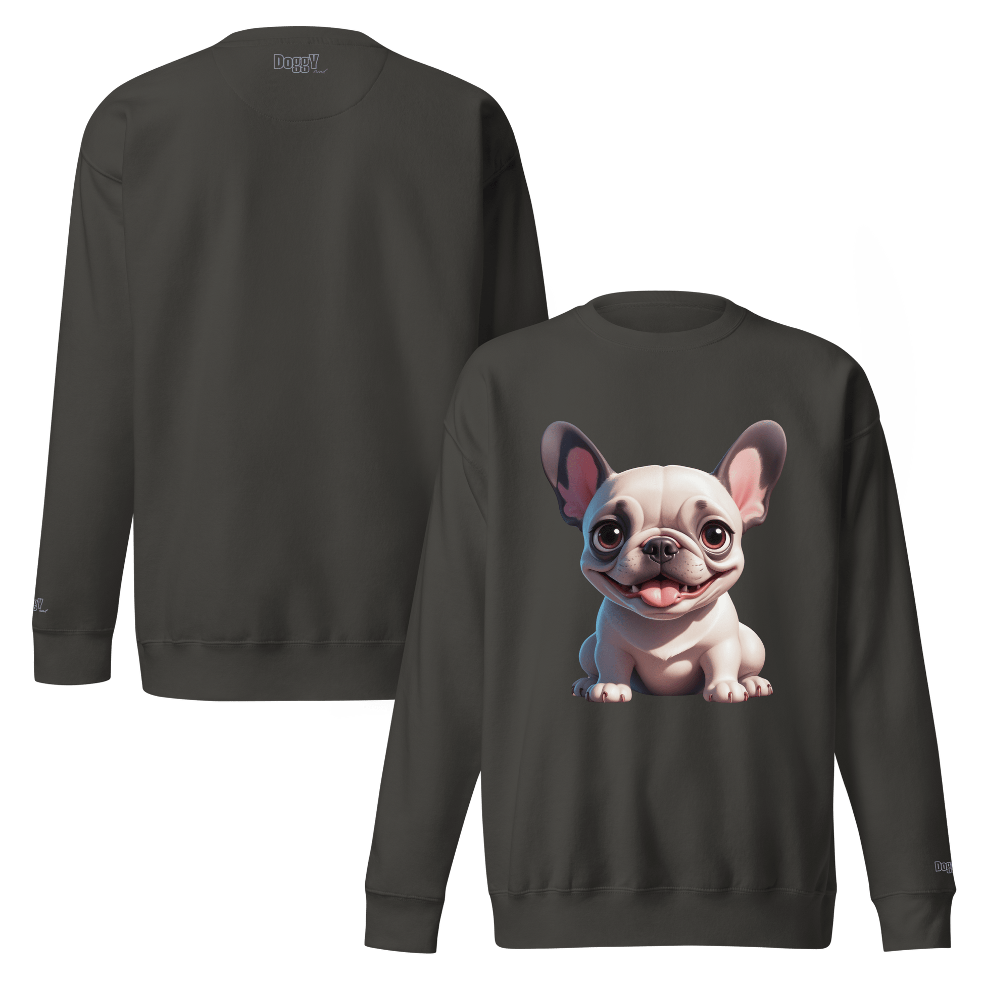 Sweatshirt premium unisexe classique - Collection Bouledogue Français - Doggy Trend