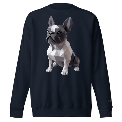 Sweatshirt premium unisexe classique - Collection Bouledogue Français - Doggy Trend