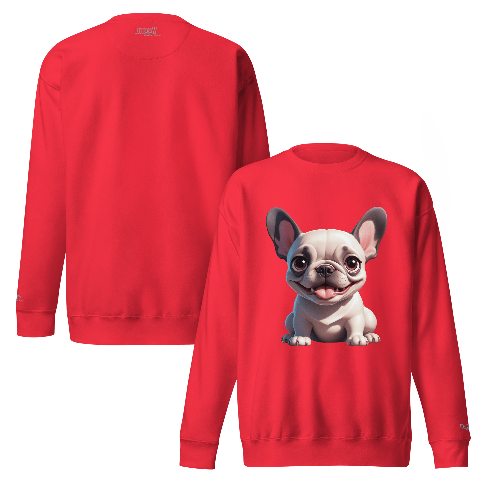 Sweatshirt premium unisexe classique - Collection Bouledogue Français - Doggy Trend