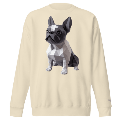 Sweatshirt premium unisexe classique - Collection Bouledogue Français - Doggy Trend
