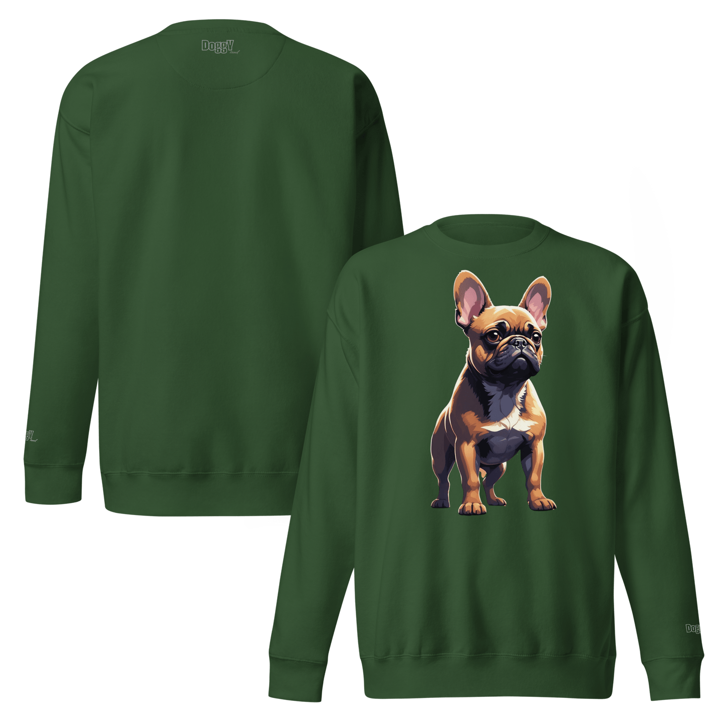 Sweatshirt premium unisexe classique - Collection Bouledogue Français - Doggy Trend