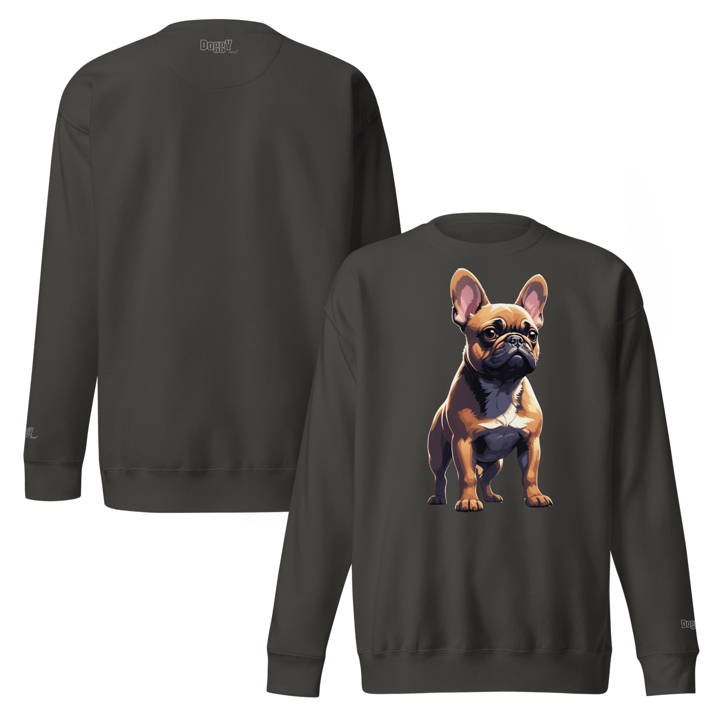 Sweatshirt premium unisexe classique - Collection Bouledogue Français - Doggy Trend