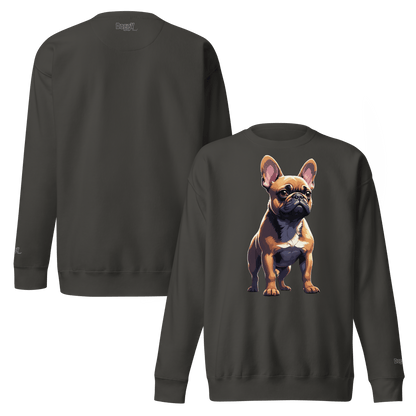 Sweatshirt premium unisexe classique - Collection Bouledogue Français - Doggy Trend