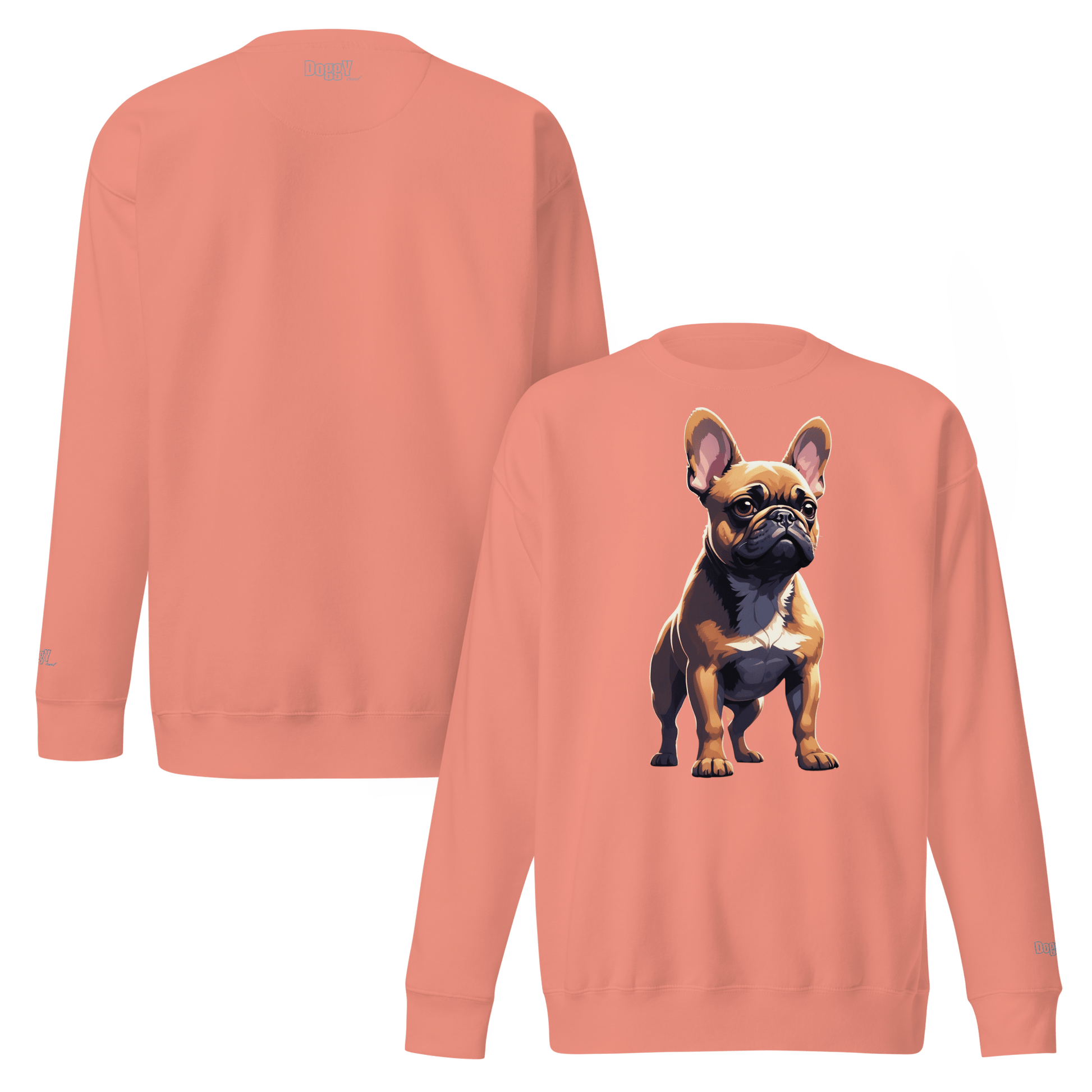 Sweatshirt premium unisexe classique - Collection Bouledogue Français - Doggy Trend