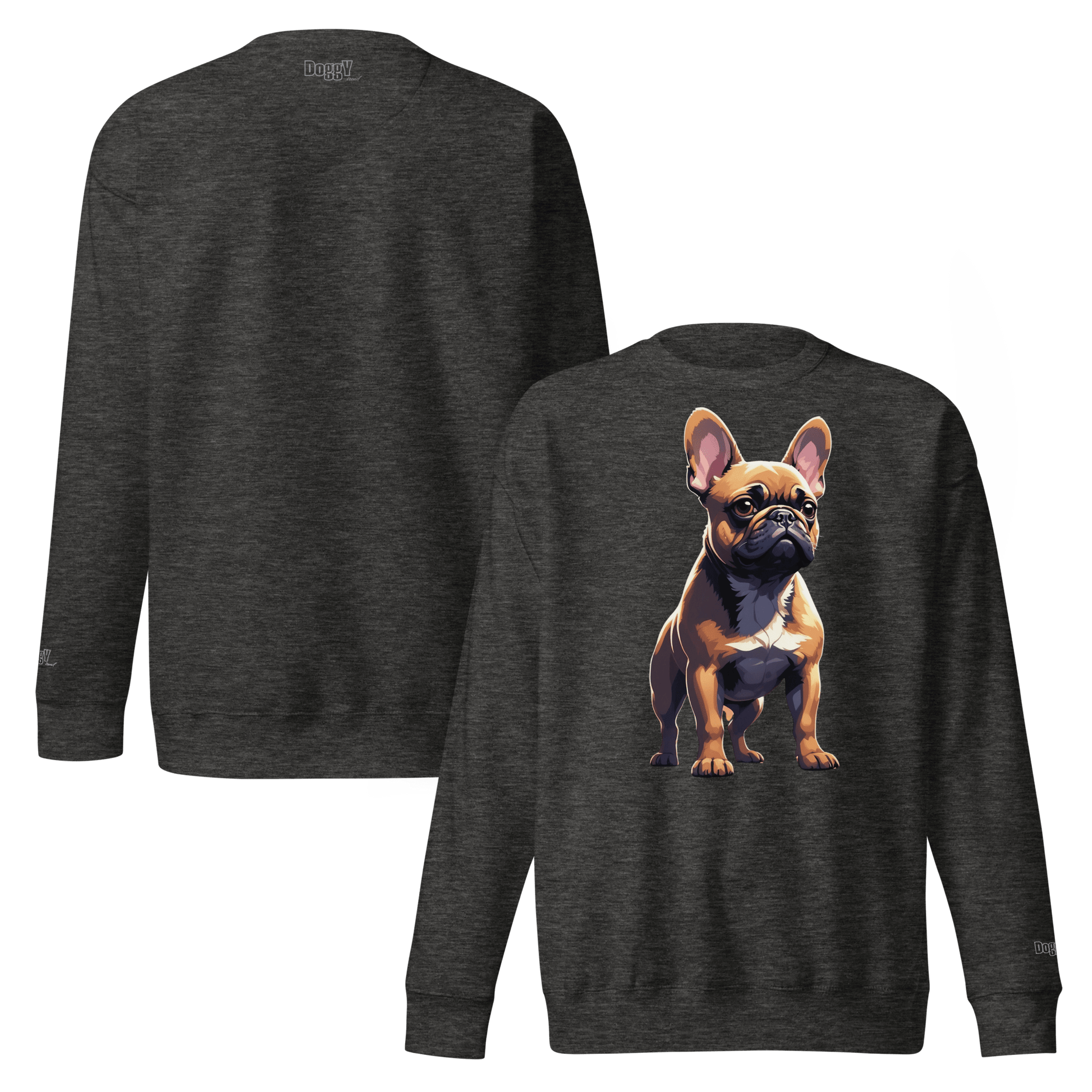 Sweatshirt premium unisexe classique - Collection Bouledogue Français - Doggy Trend