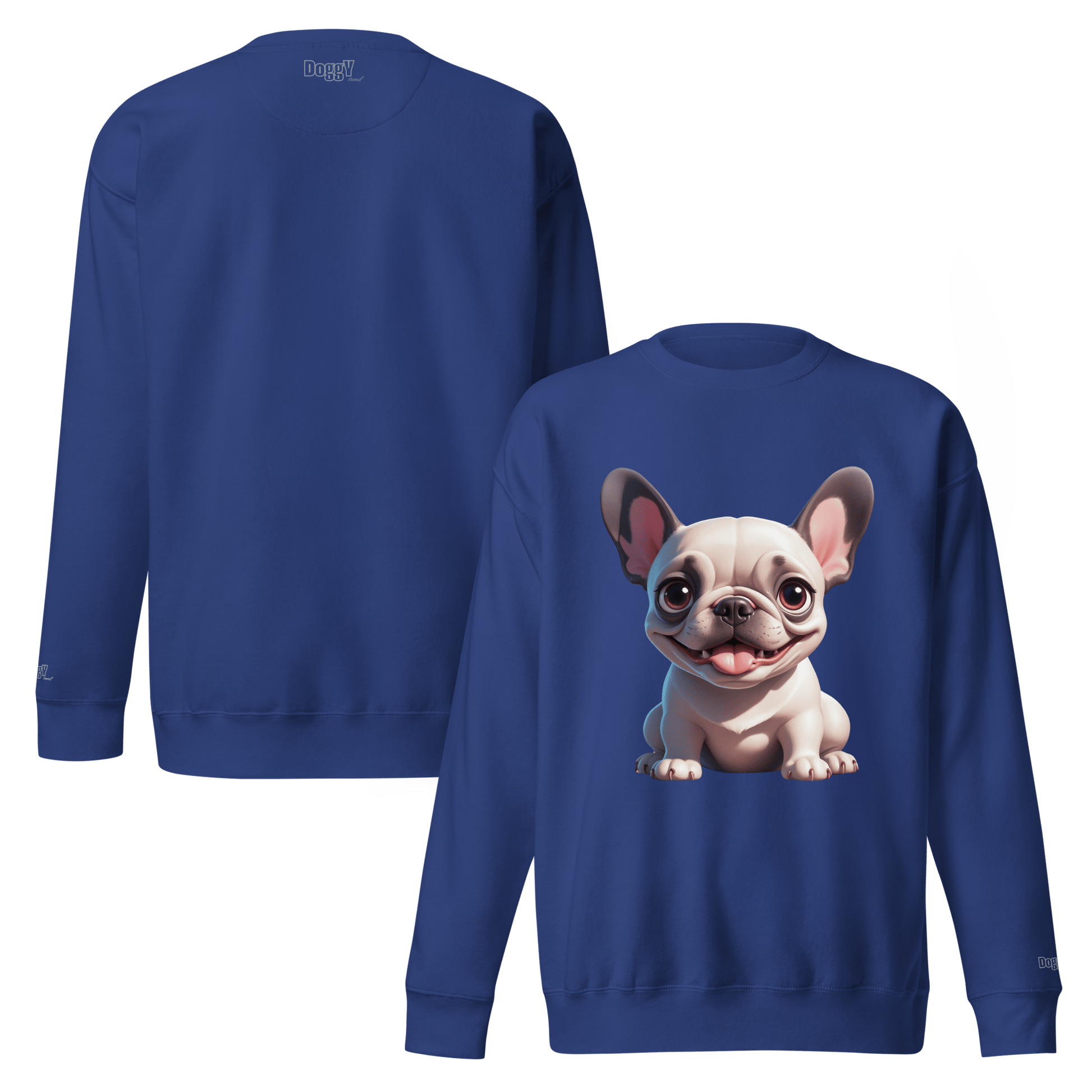 Sweatshirt premium unisexe classique - Collection Bouledogue Français - Doggy Trend