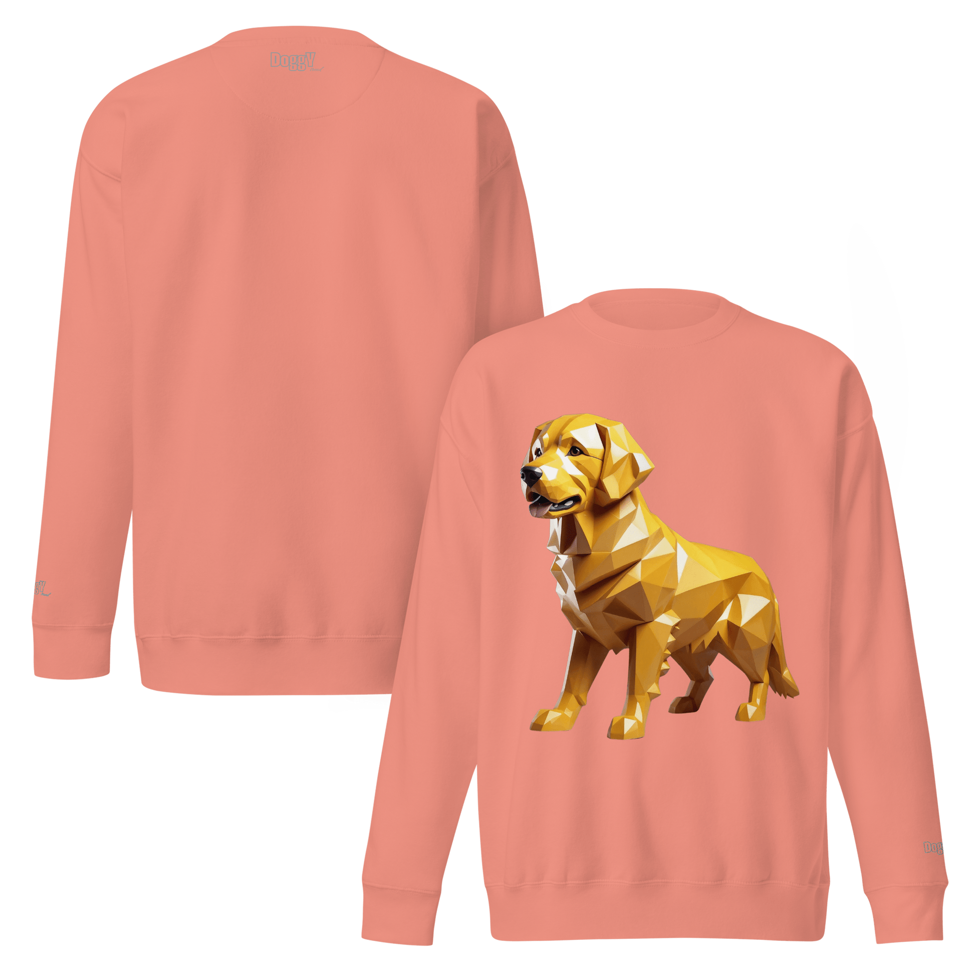 Sweatshirt premium unisexe classique - Collection Golden Retriever - Doggy Trend