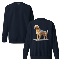 Sweatshirt premium unisexe classique - Collection Golden Retriever - Doggy Trend