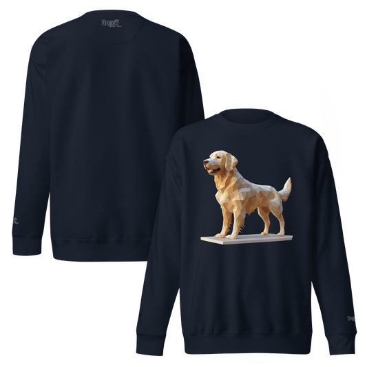 Sweatshirt premium unisexe classique - Collection Golden Retriever - Doggy Trend