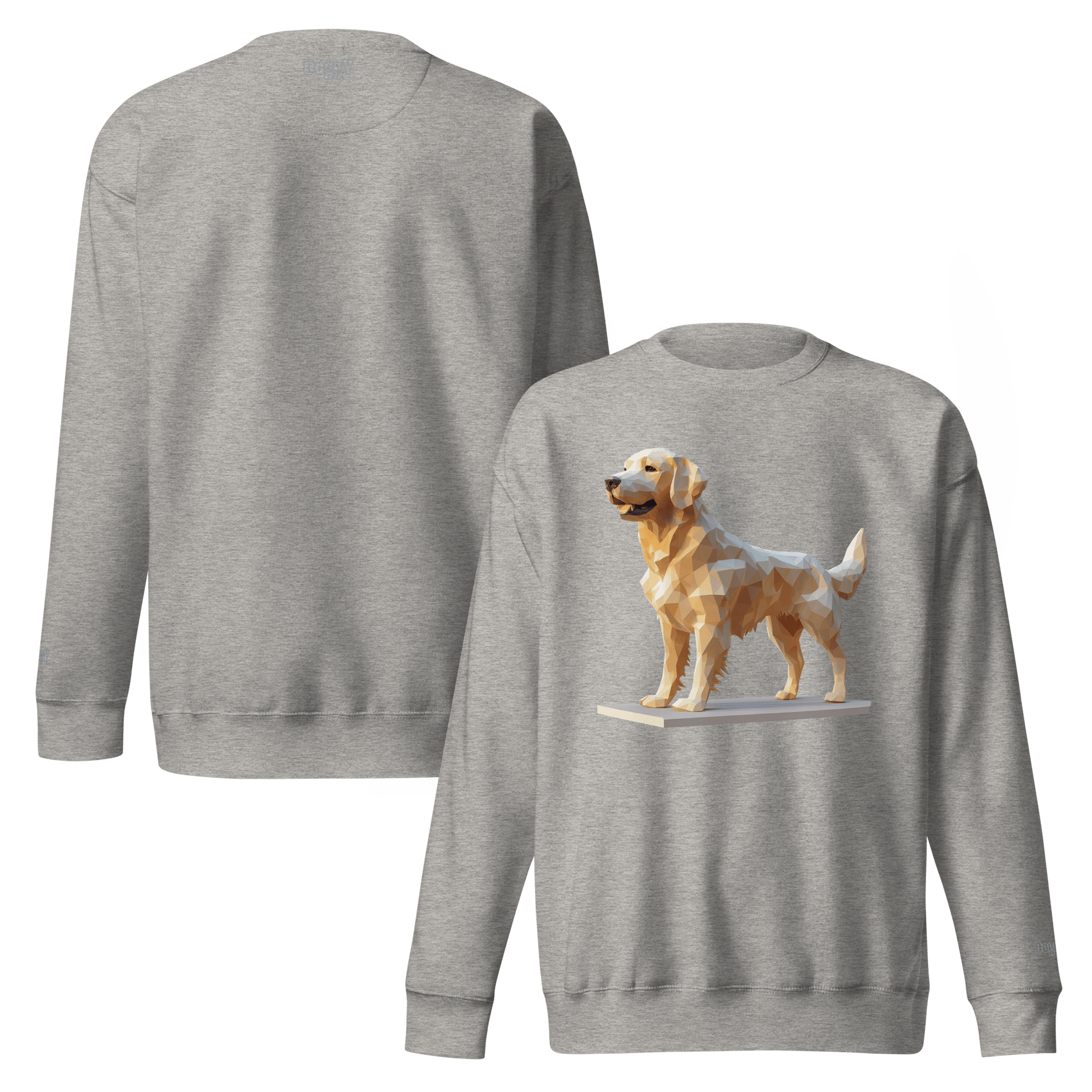 Sweatshirt premium unisexe classique - Collection Golden Retriever - Doggy Trend