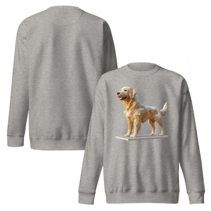Sweatshirt premium unisexe classique - Collection Golden Retriever - Doggy Trend