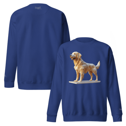 Sweatshirt premium unisexe classique - Collection Golden Retriever - Doggy Trend