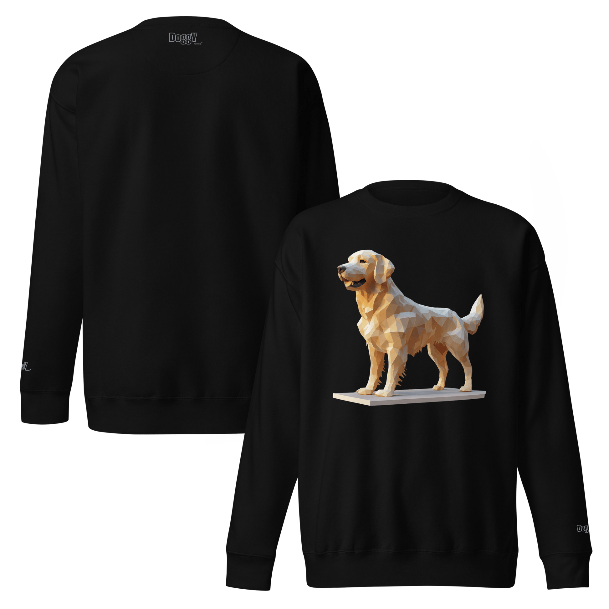 Sweatshirt premium unisexe classique - Collection Golden Retriever - Doggy Trend