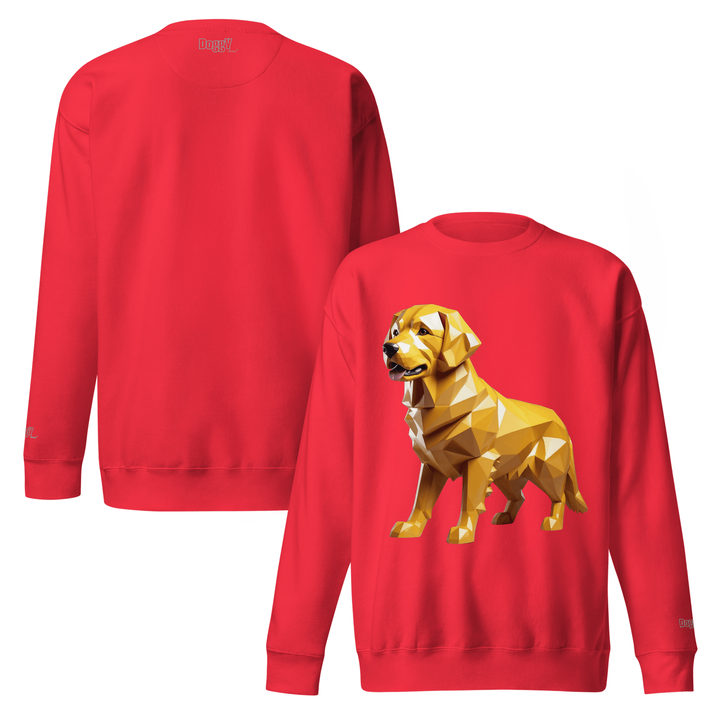 Sweatshirt premium unisexe classique - Collection Golden Retriever - Doggy Trend