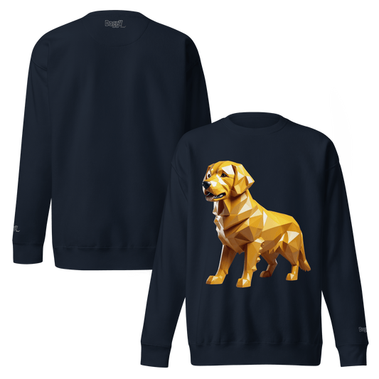Sweatshirt premium unisexe classique - Collection Golden Retriever - Doggy Trend