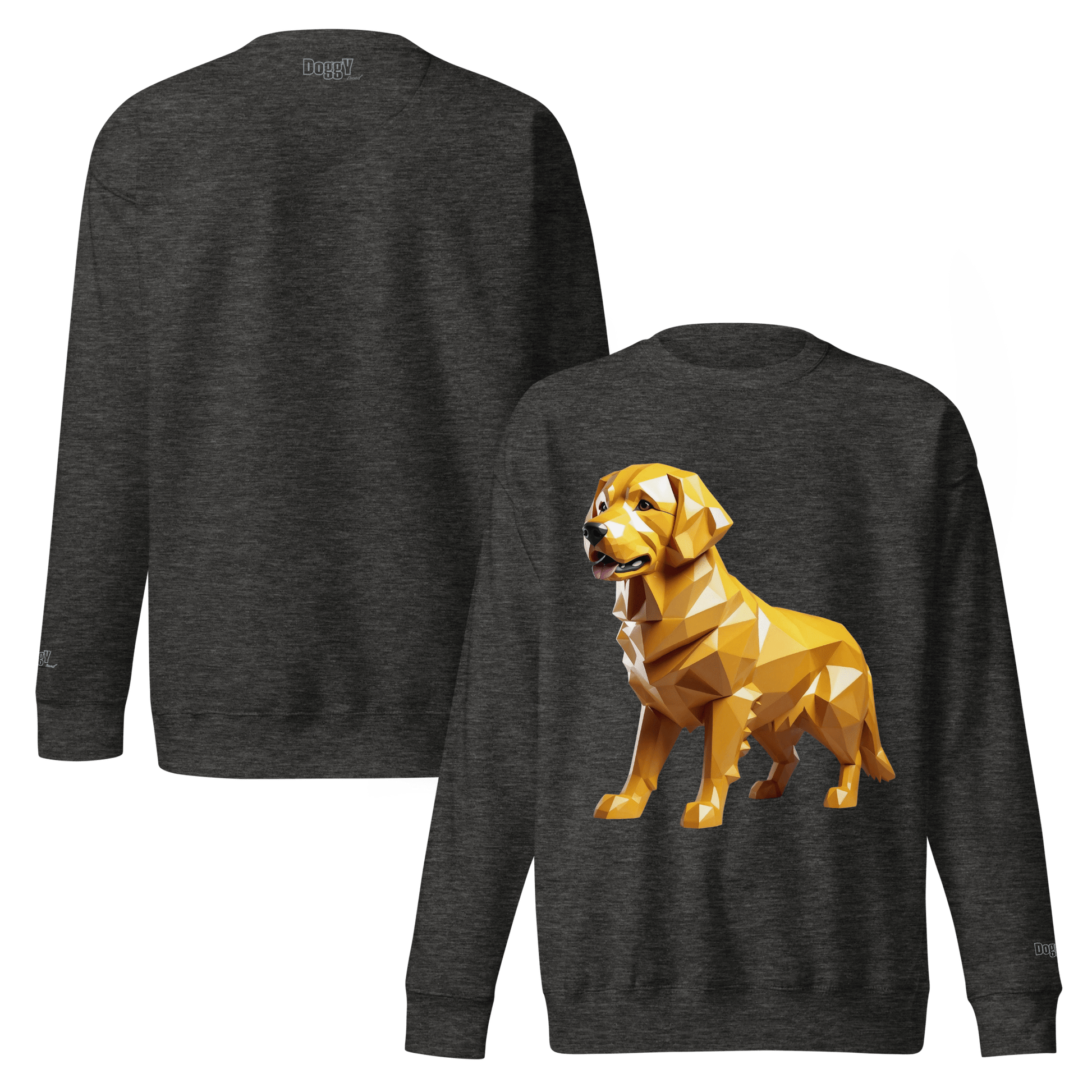 Sweatshirt premium unisexe classique - Collection Golden Retriever - Doggy Trend