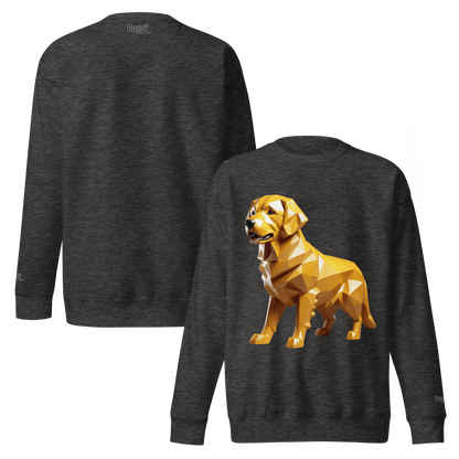 Sweatshirt premium unisexe classique - Collection Golden Retriever - Doggy Trend