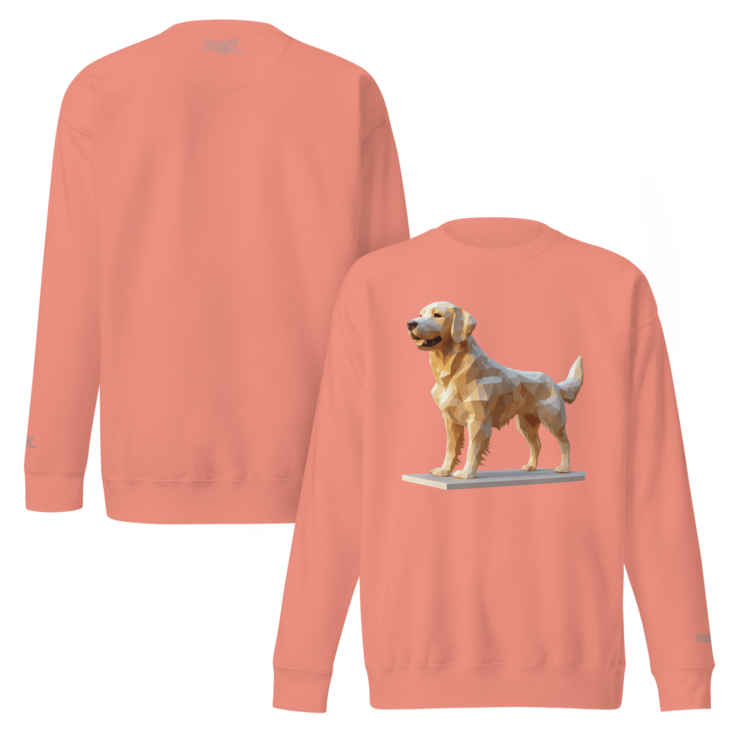 Sweatshirt premium unisexe classique - Collection Golden Retriever - Doggy Trend