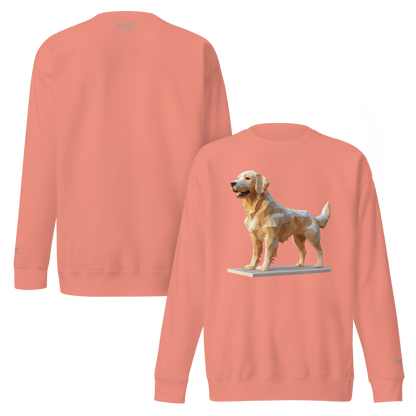 Sweatshirt premium unisexe classique - Collection Golden Retriever - Doggy Trend