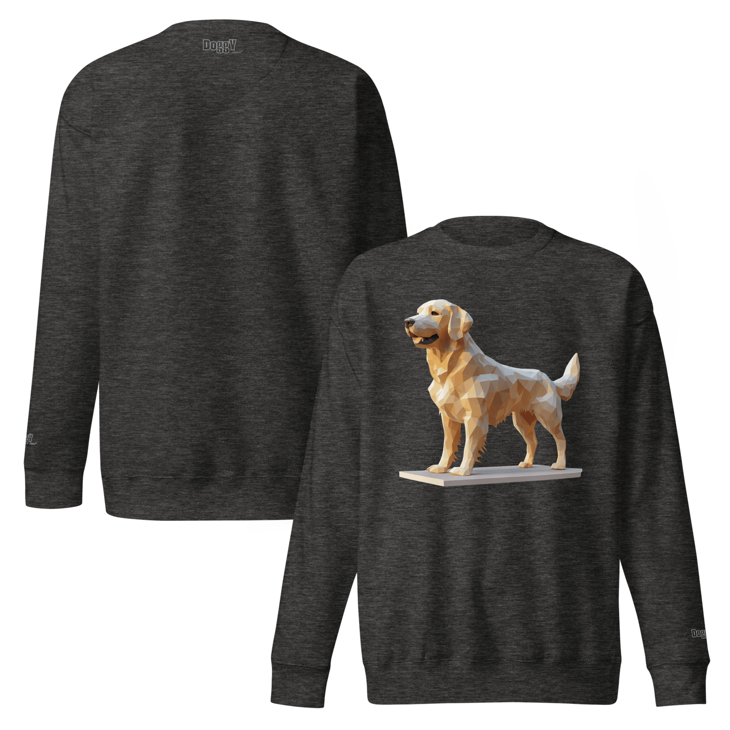 Sweatshirt premium unisexe classique - Collection Golden Retriever - Doggy Trend