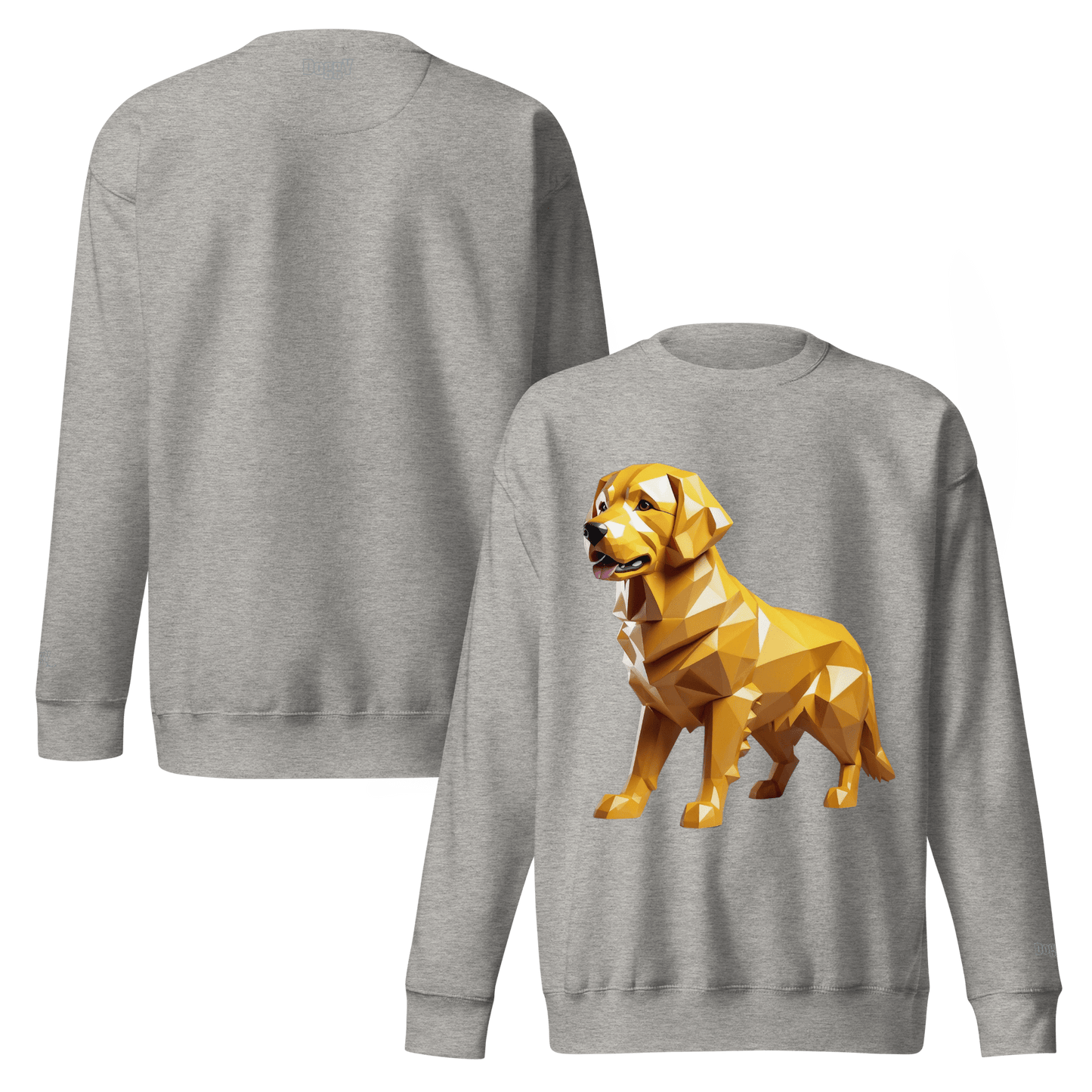 Sweatshirt premium unisexe classique - Collection Golden Retriever - Doggy Trend
