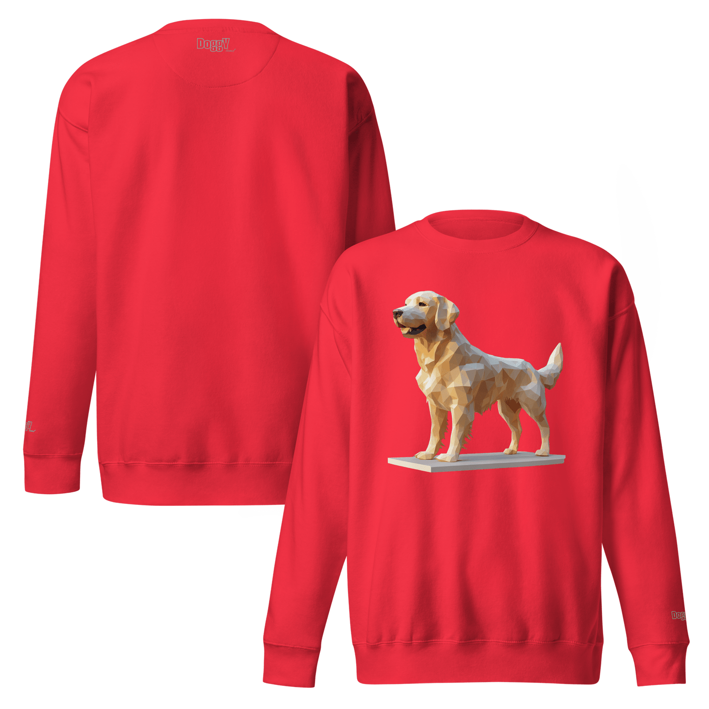 Sweatshirt premium unisexe classique - Collection Golden Retriever - Doggy Trend