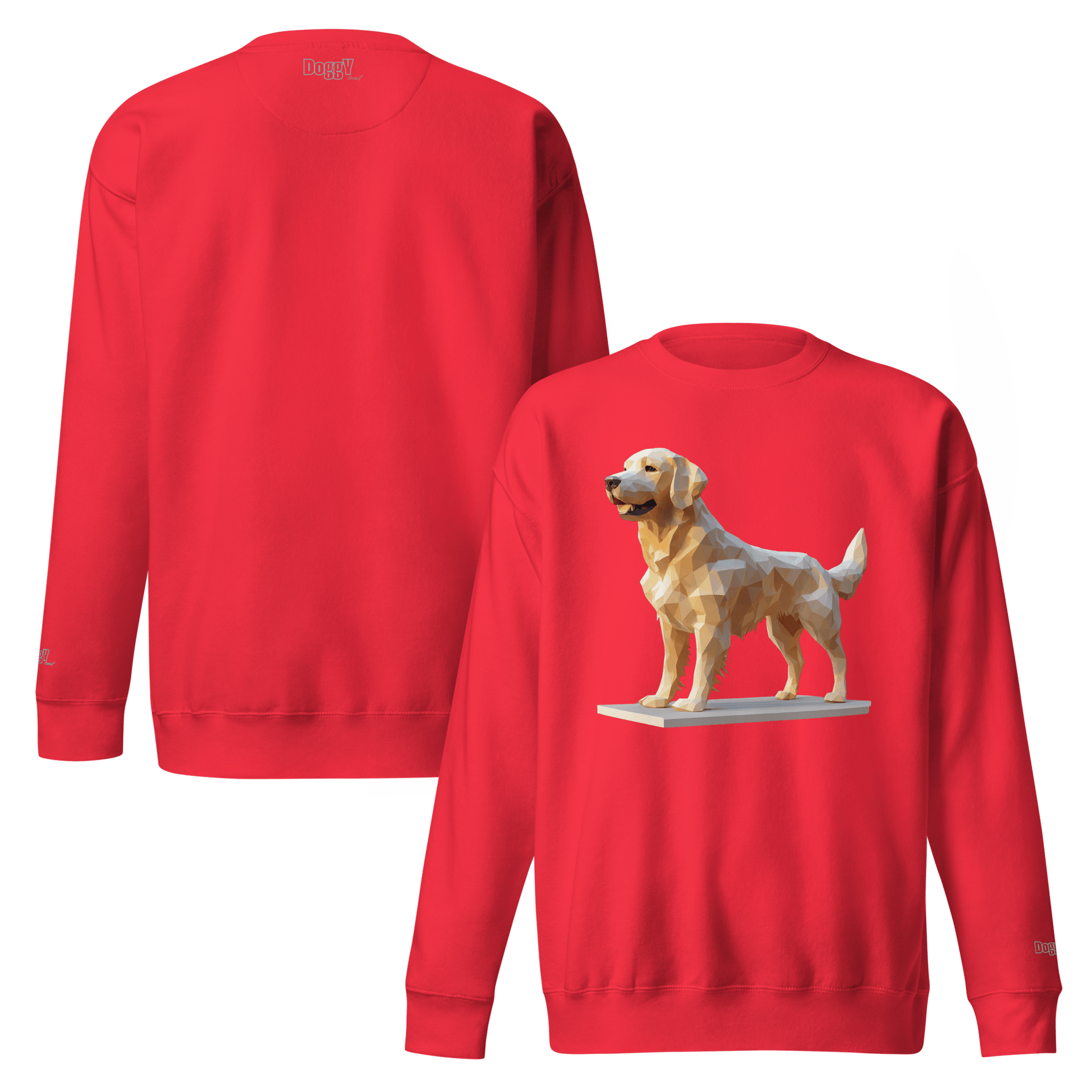 Sweatshirt premium unisexe classique - Collection Golden Retriever - Doggy Trend