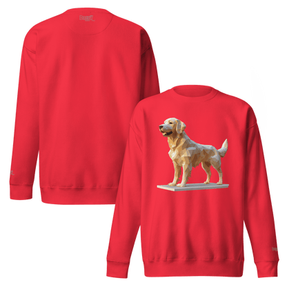 Sweatshirt premium unisexe classique - Collection Golden Retriever - Doggy Trend