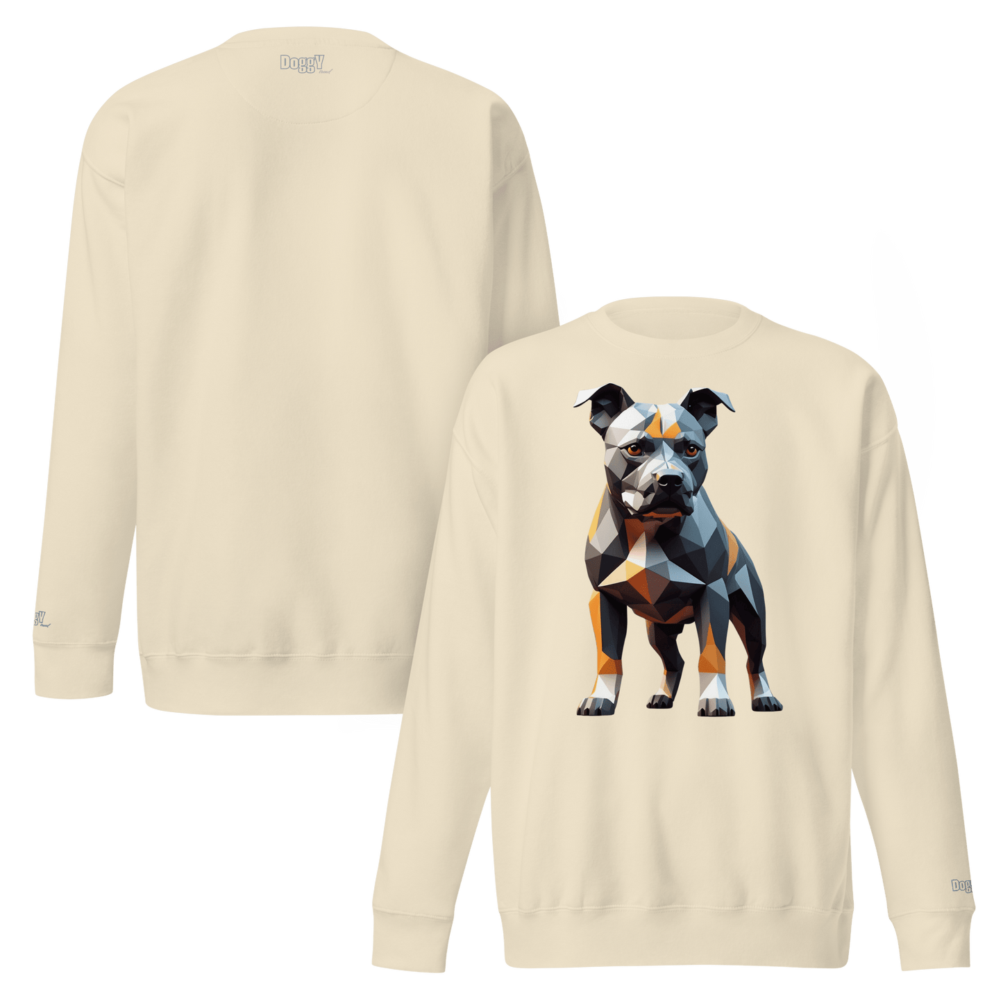 Sweatshirt premium unisexe classique - Collection Staffordshire Bull Terrier - Doggy Trend