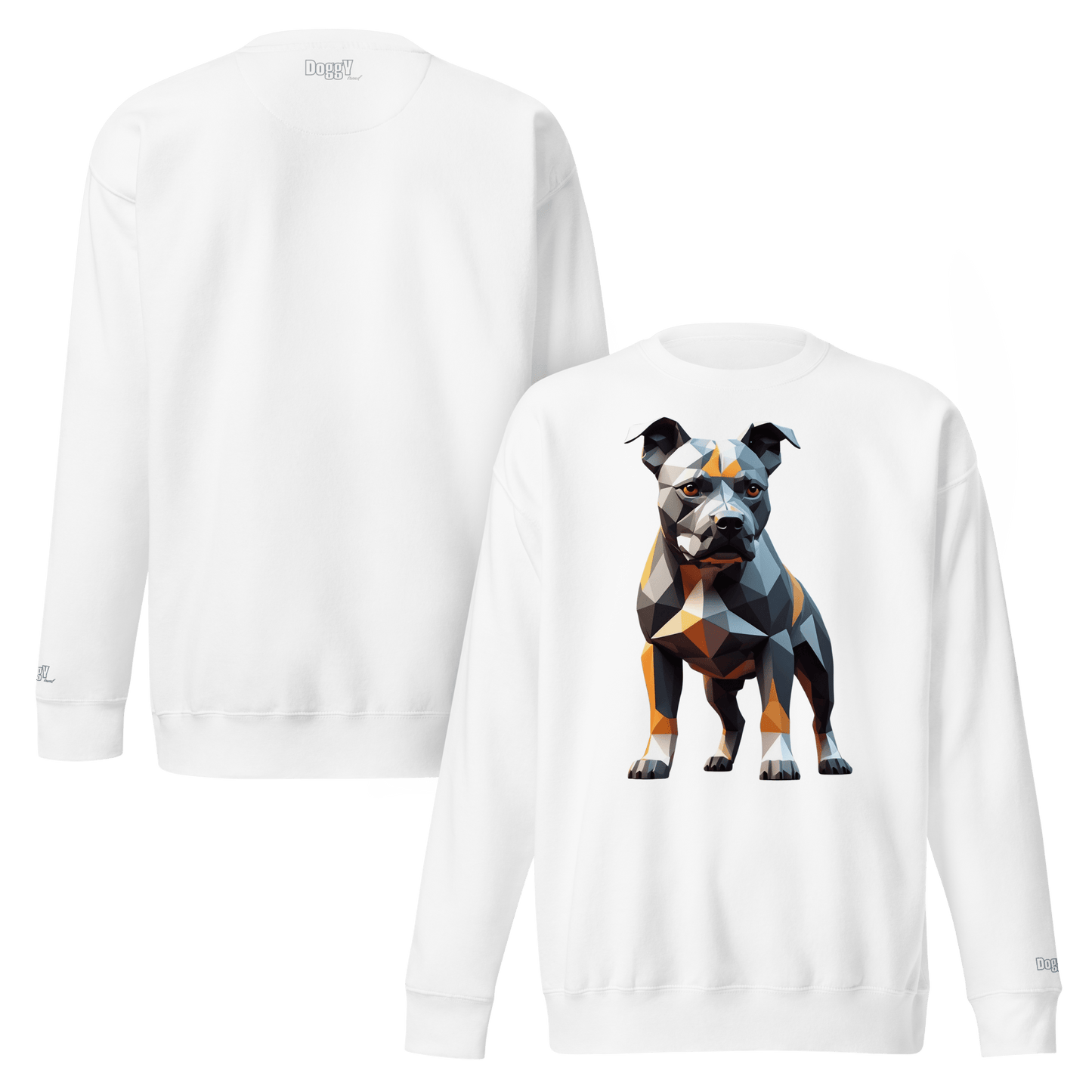 Sweatshirt premium unisexe classique - Collection Staffordshire Bull Terrier - Doggy Trend