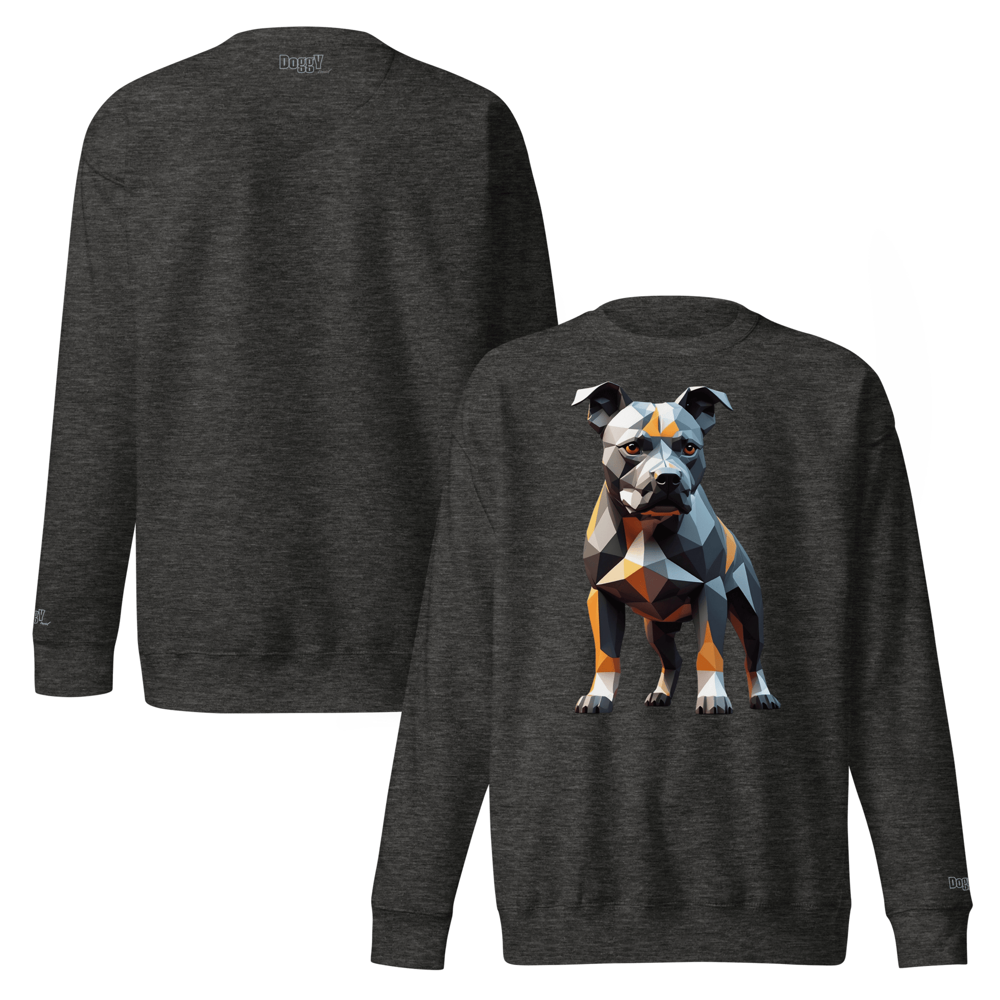 Sweatshirt premium unisexe classique - Collection Staffordshire Bull Terrier - Doggy Trend