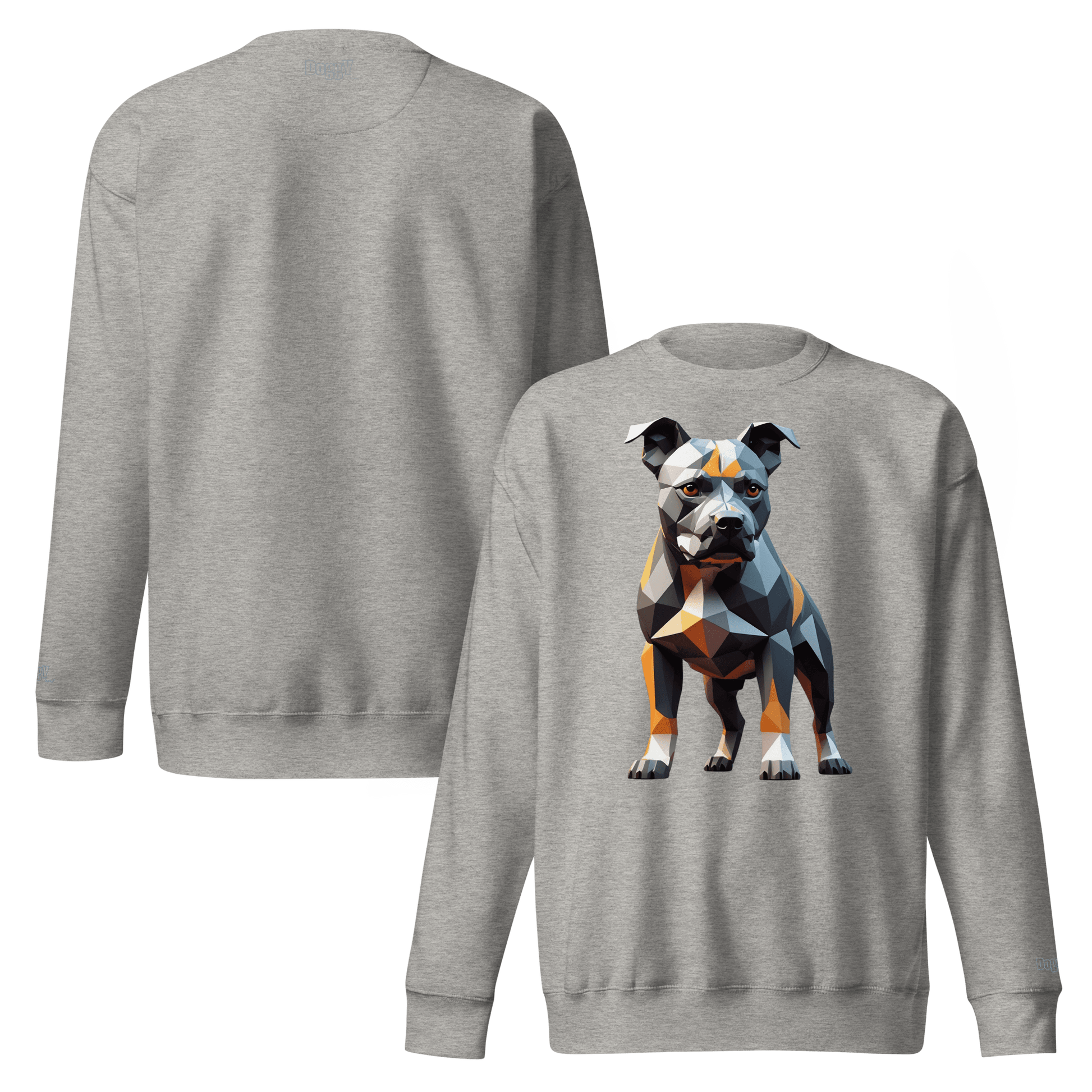 Sweatshirt premium unisexe classique - Collection Staffordshire Bull Terrier - Doggy Trend